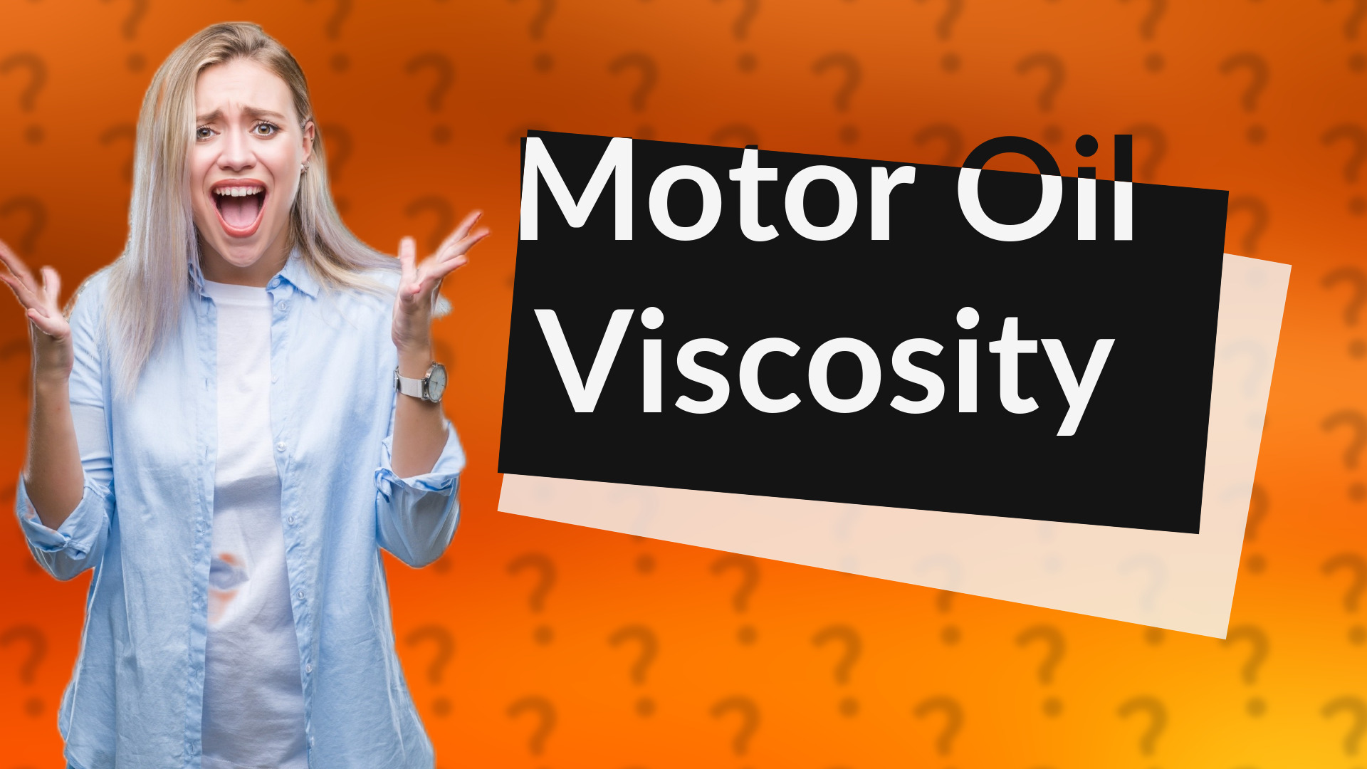Motor Oil Viscosity