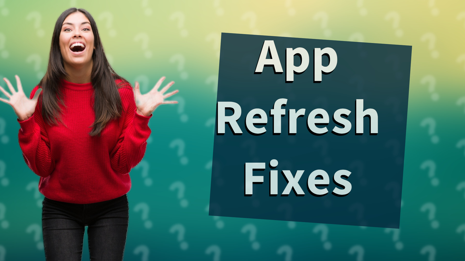 App Refresh Fixes