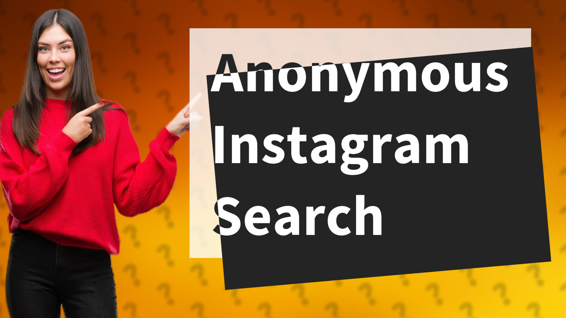 Anonymous Instagram Search