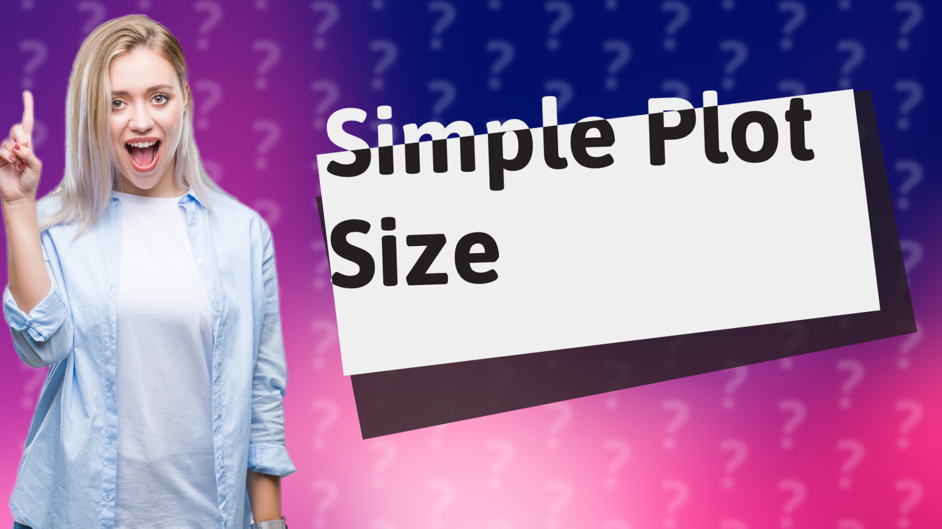 Simple Plot Size