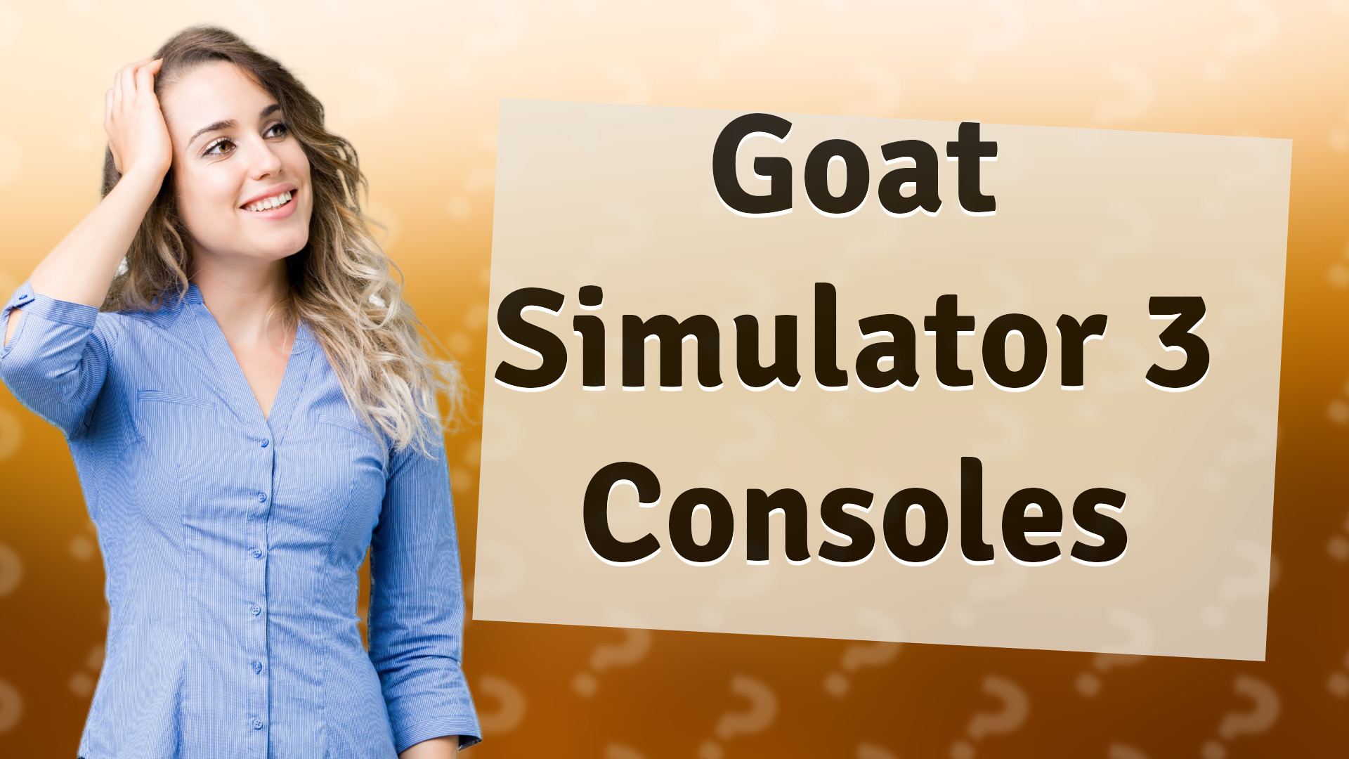 Goat Simulator 3 Consoles