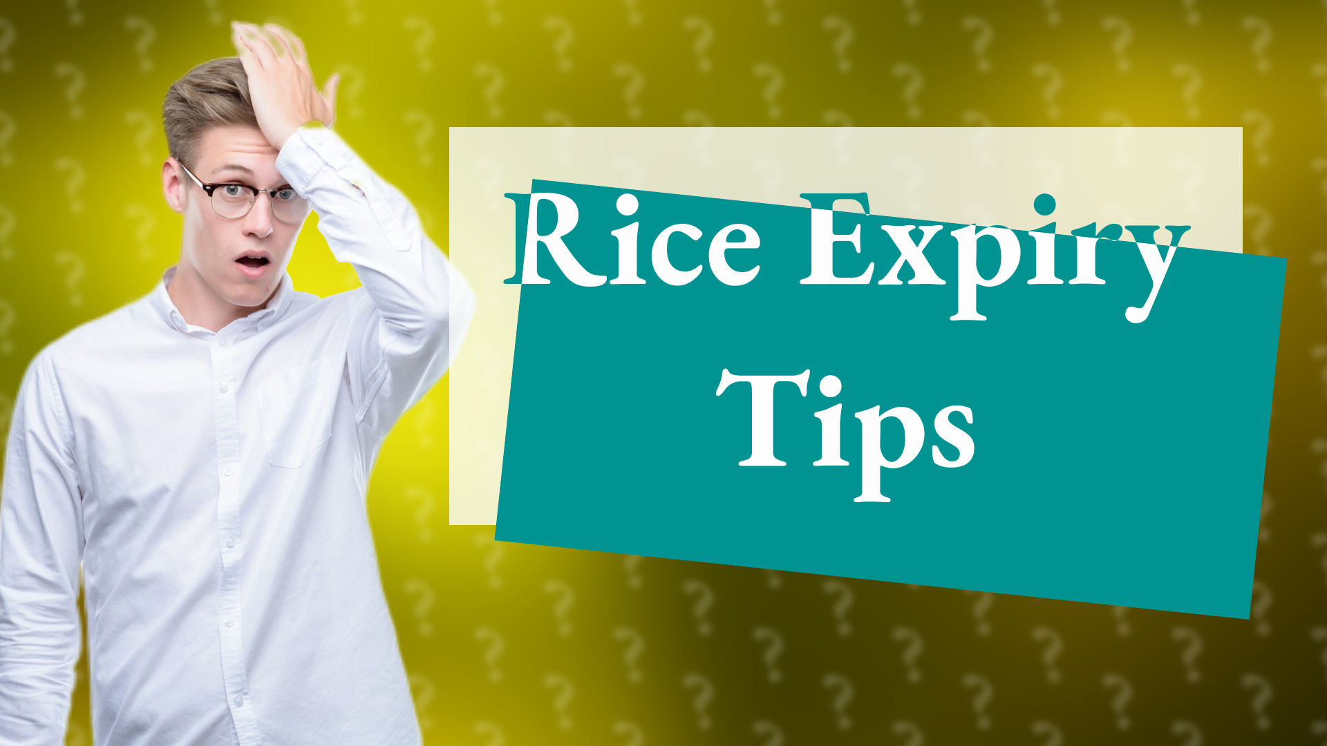 Rice Expiry Tips
