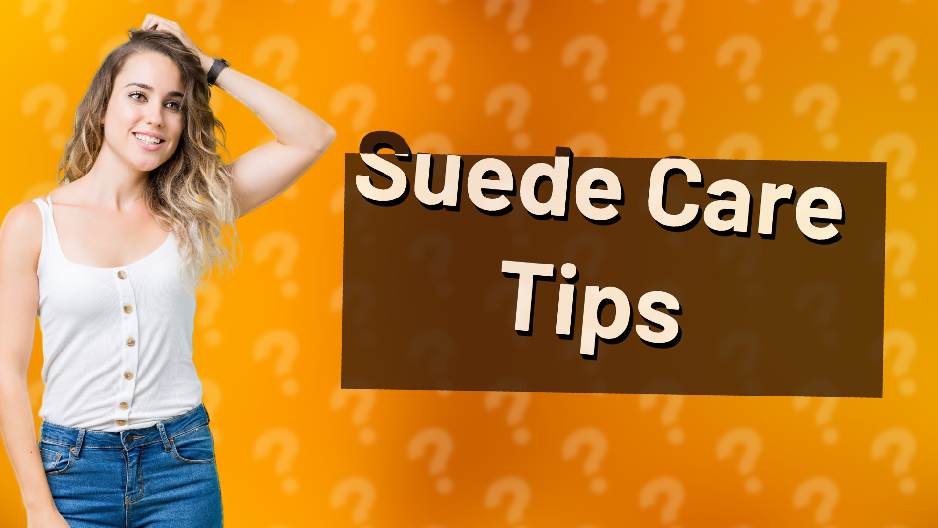 Suede Care Tips