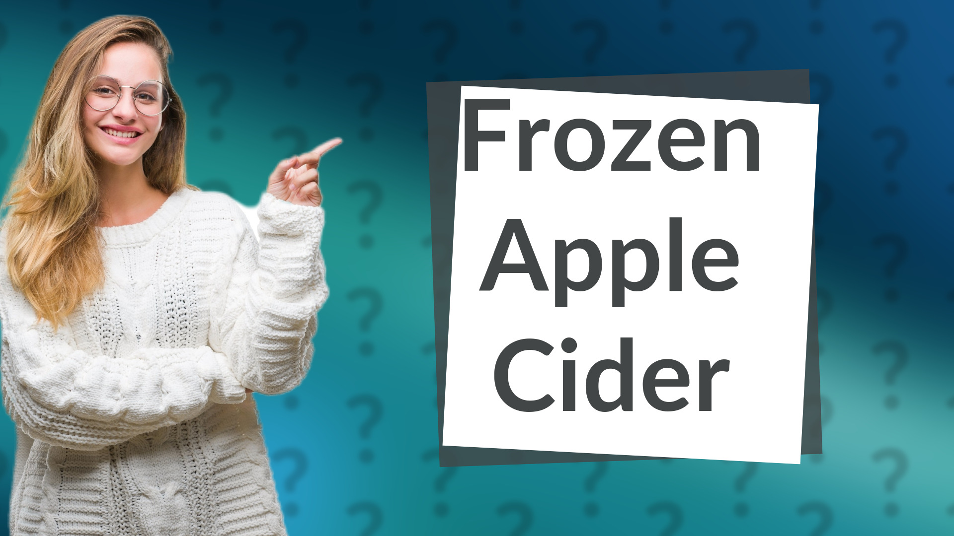 Frozen Apple Cider