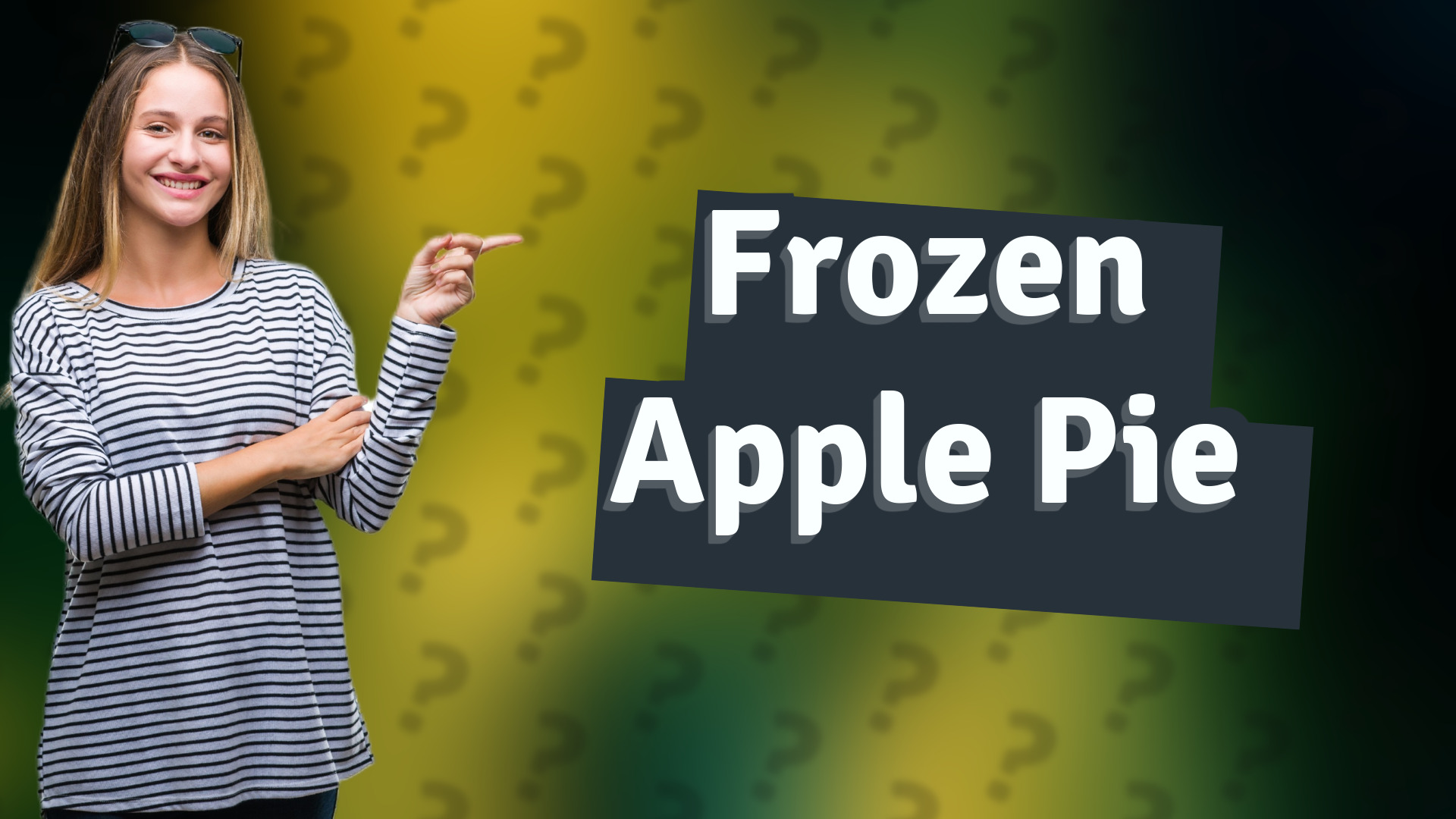 Frozen Apple Pie