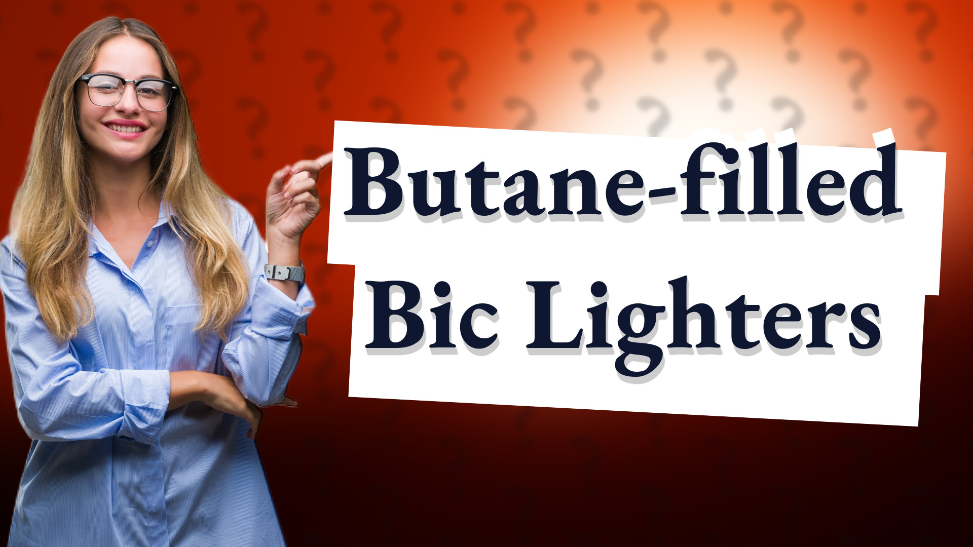 Butane-filled Bic Lighters