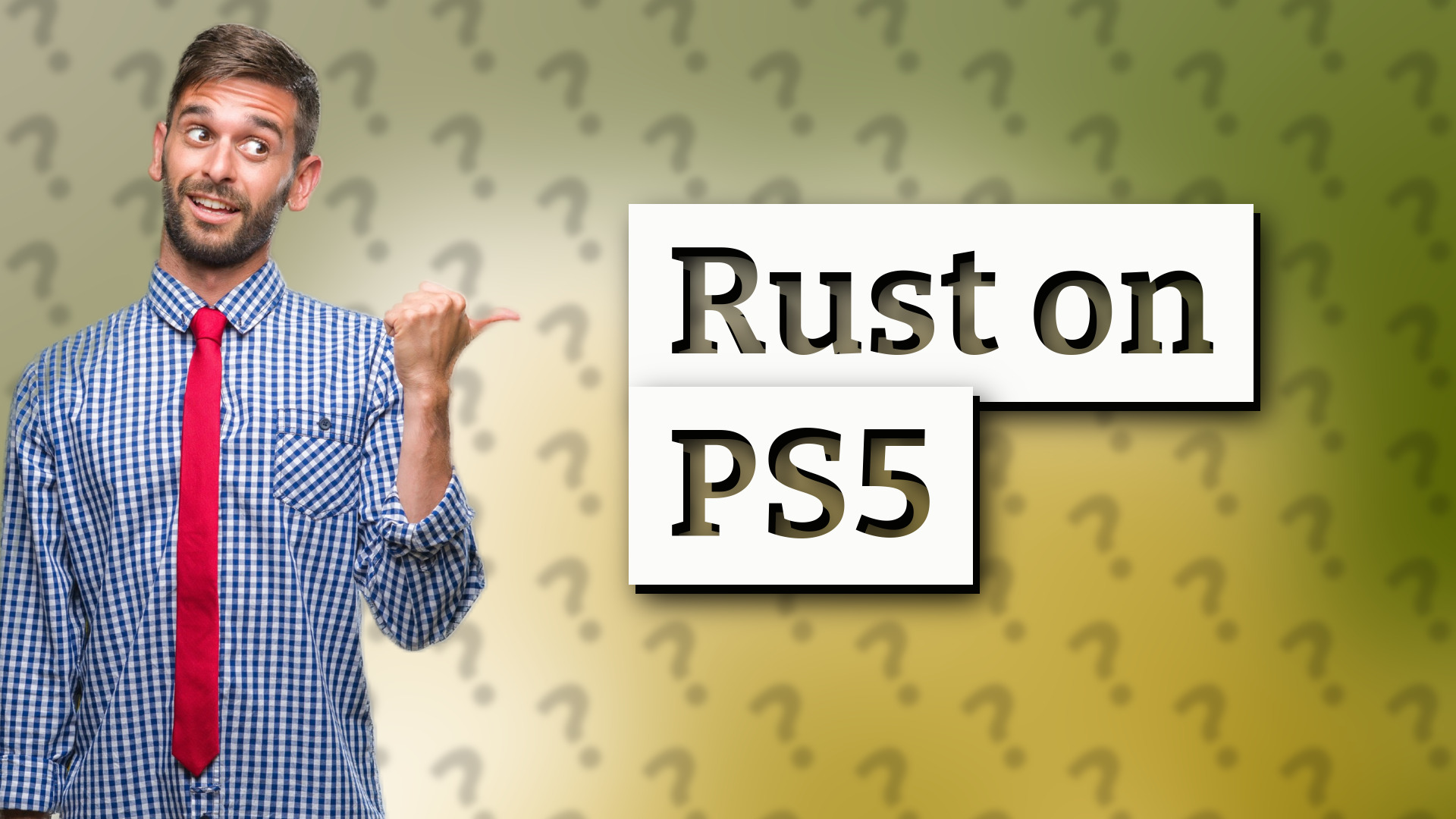 Rust on PS5