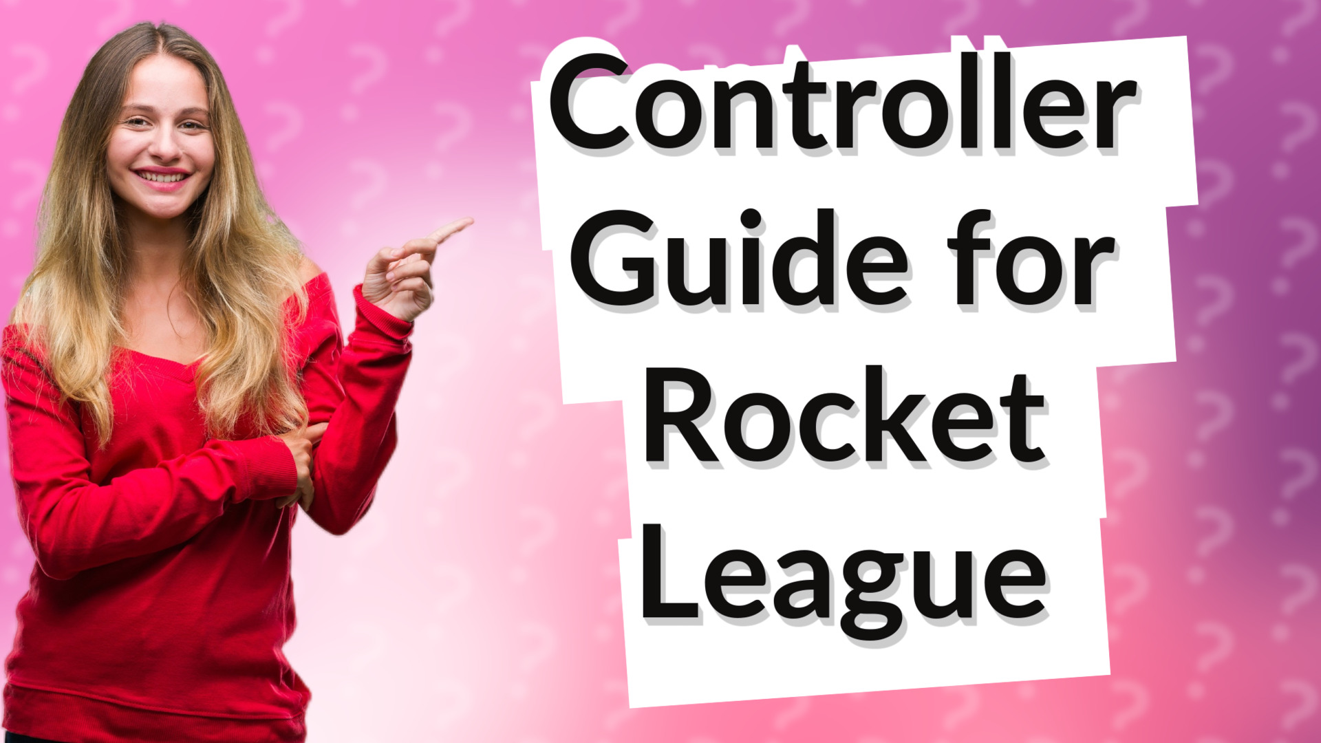 Controller Guide for Rocket League