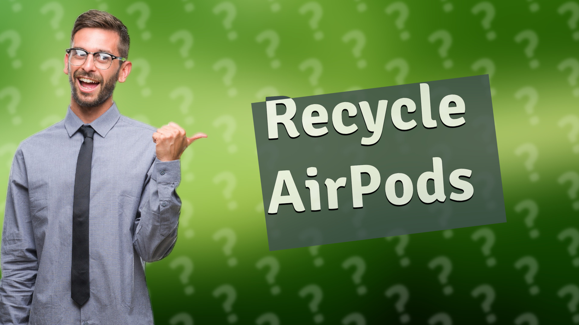 Recycle AirPods