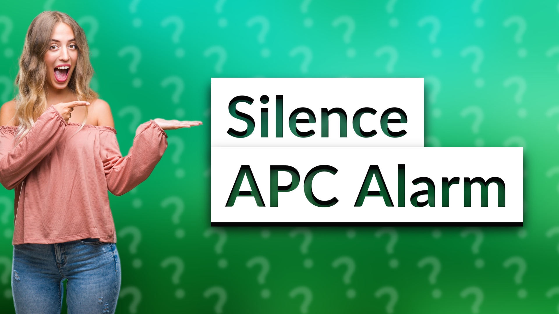 Silence APC Alarm