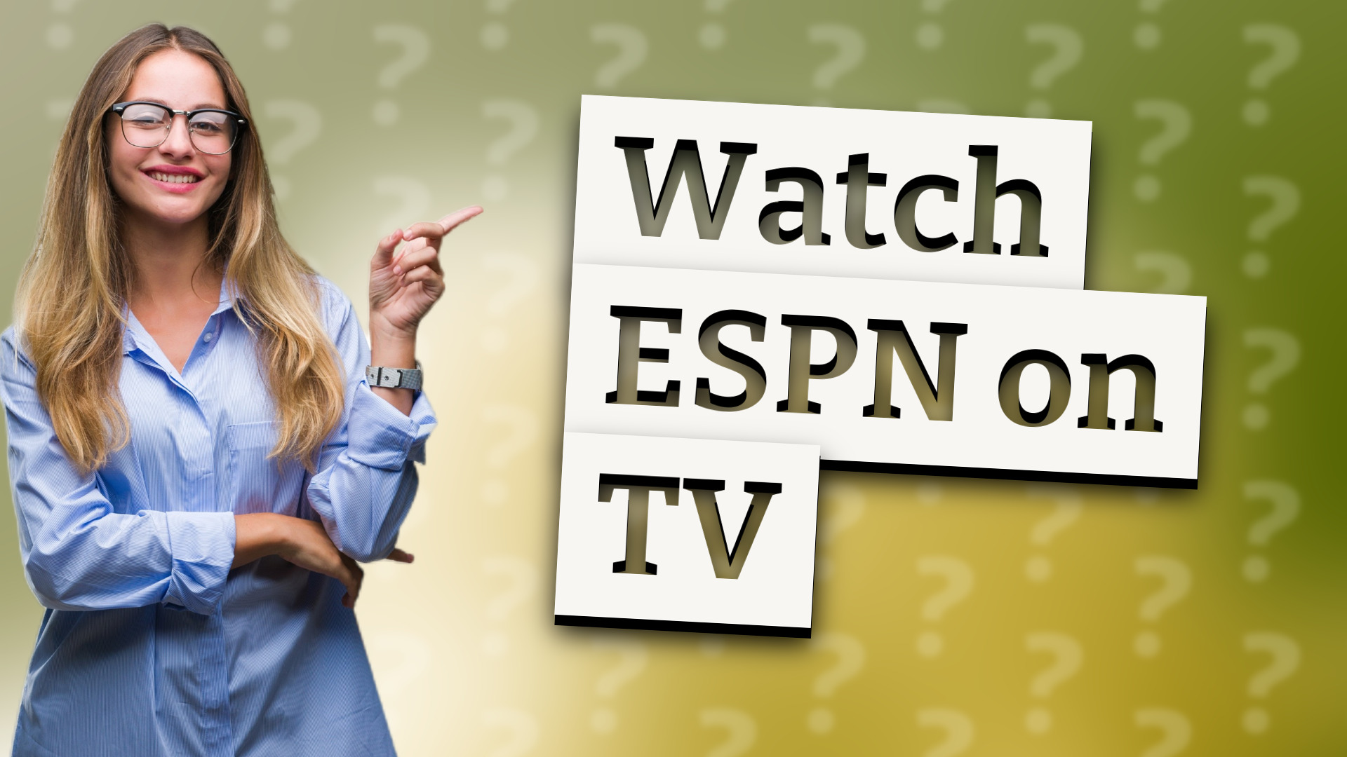 Watch ESPN on TV