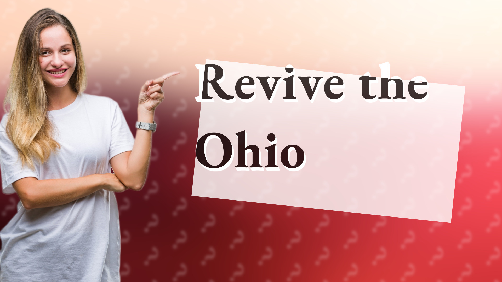 Revive the Ohio