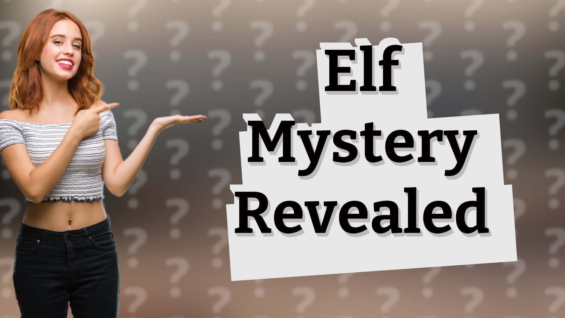 Elf Mystery Revealed