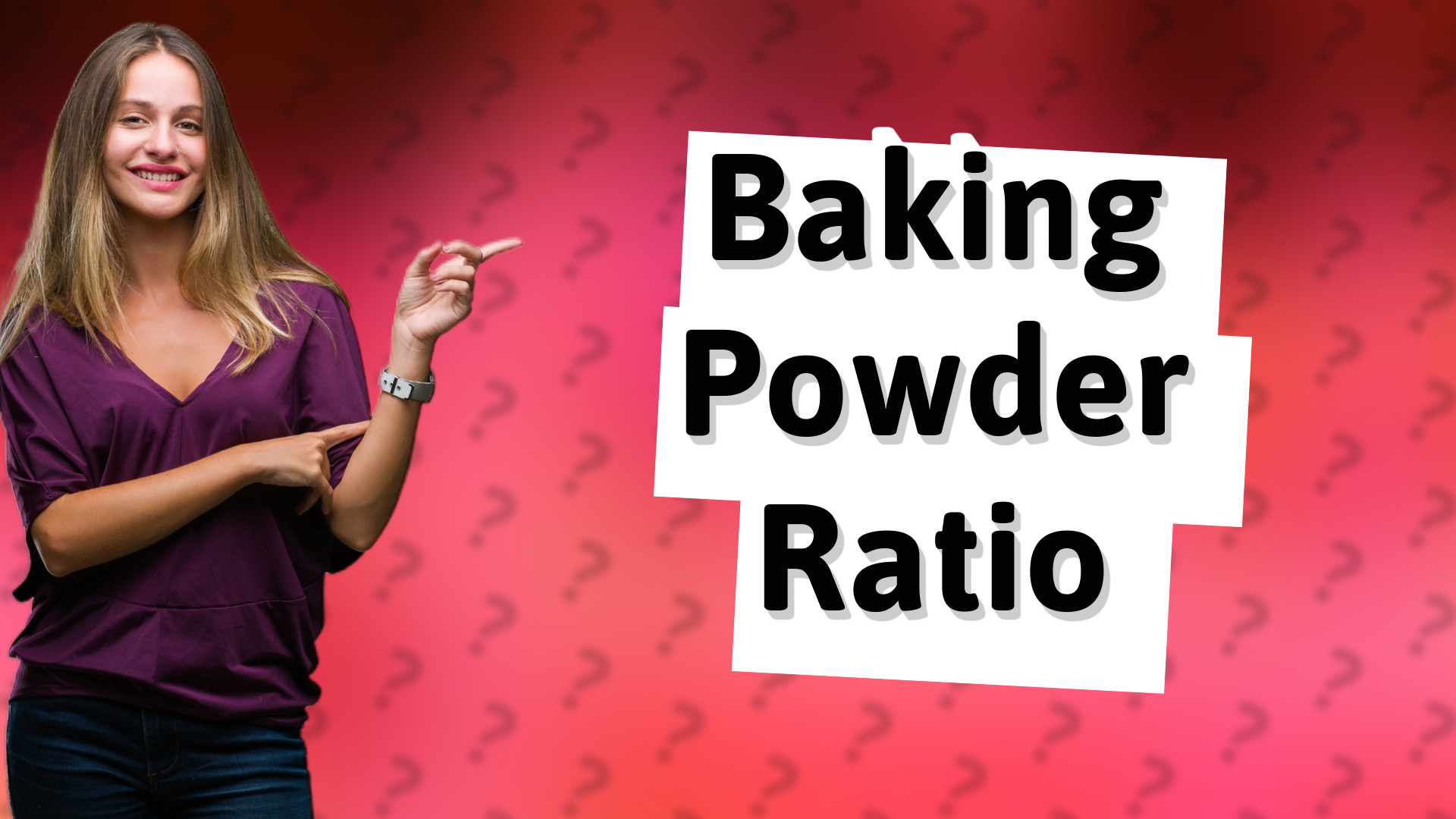 Baking Powder Ratio