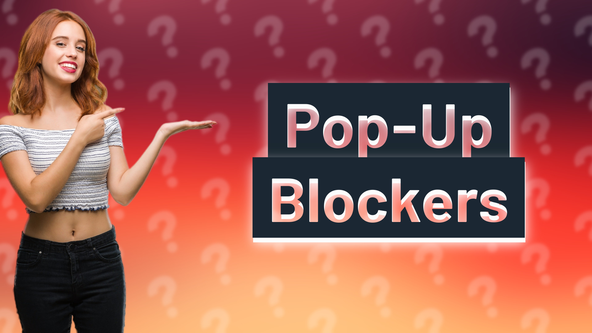 Pop-Up Blockers