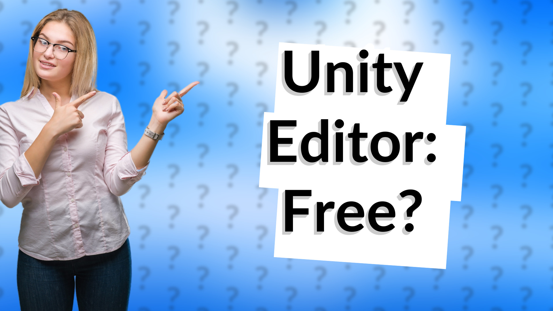 Unity Editor: Free?
