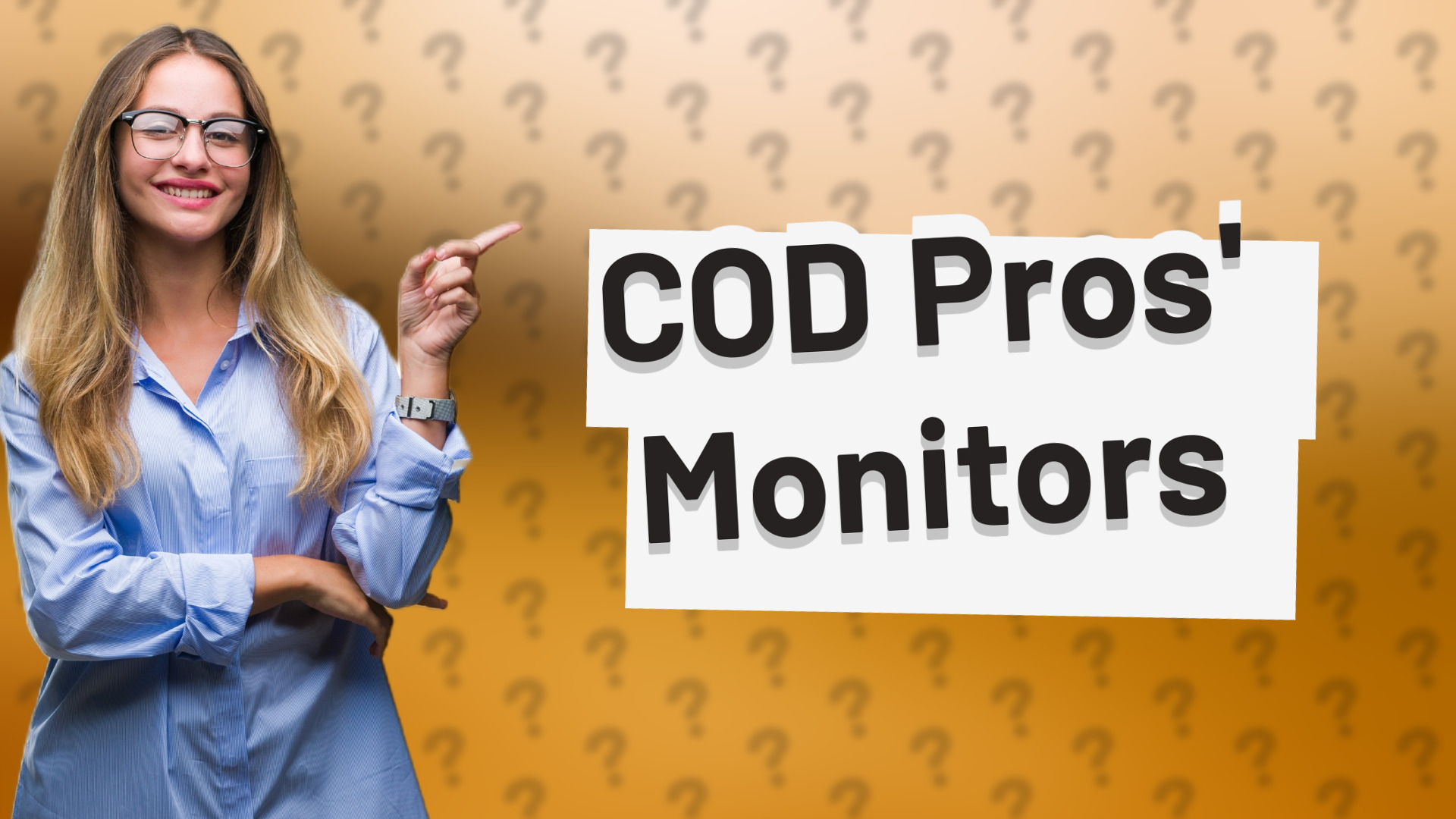 COD Pros' Monitors