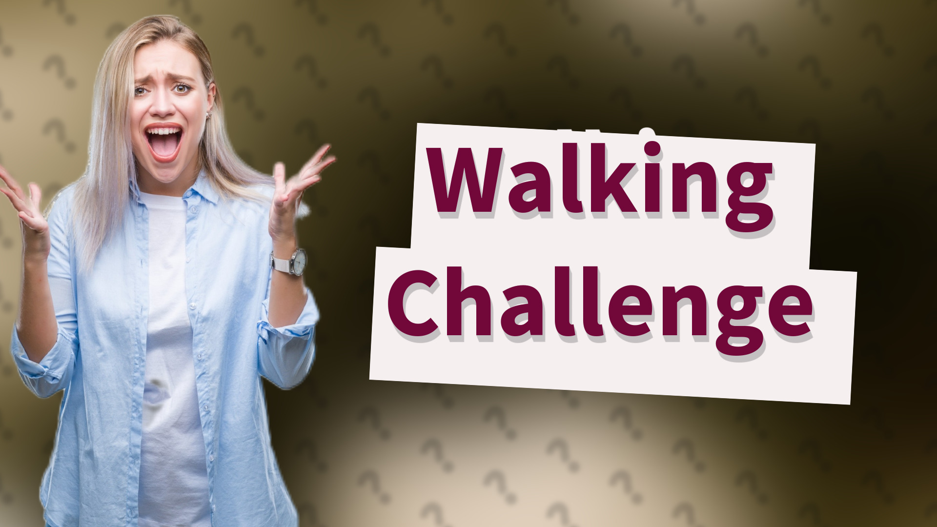 Walking Challenge
