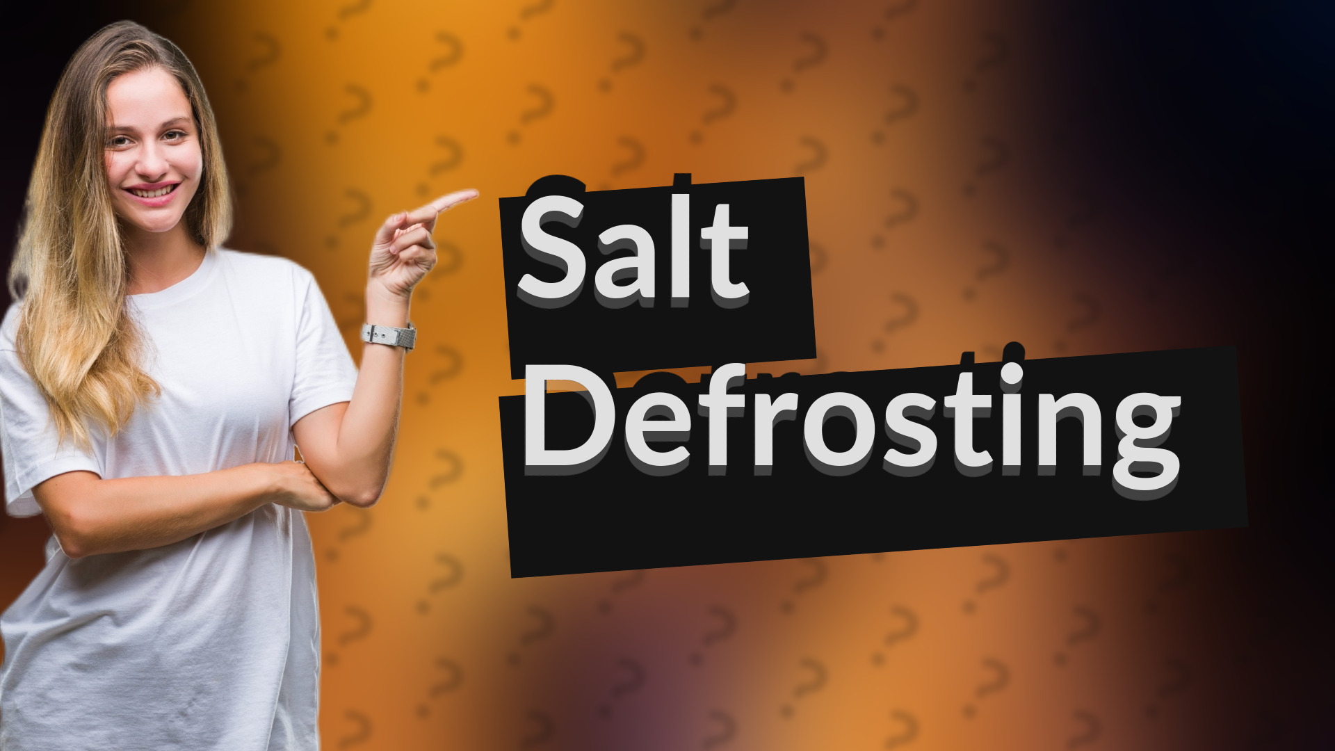 Salt Defrosting