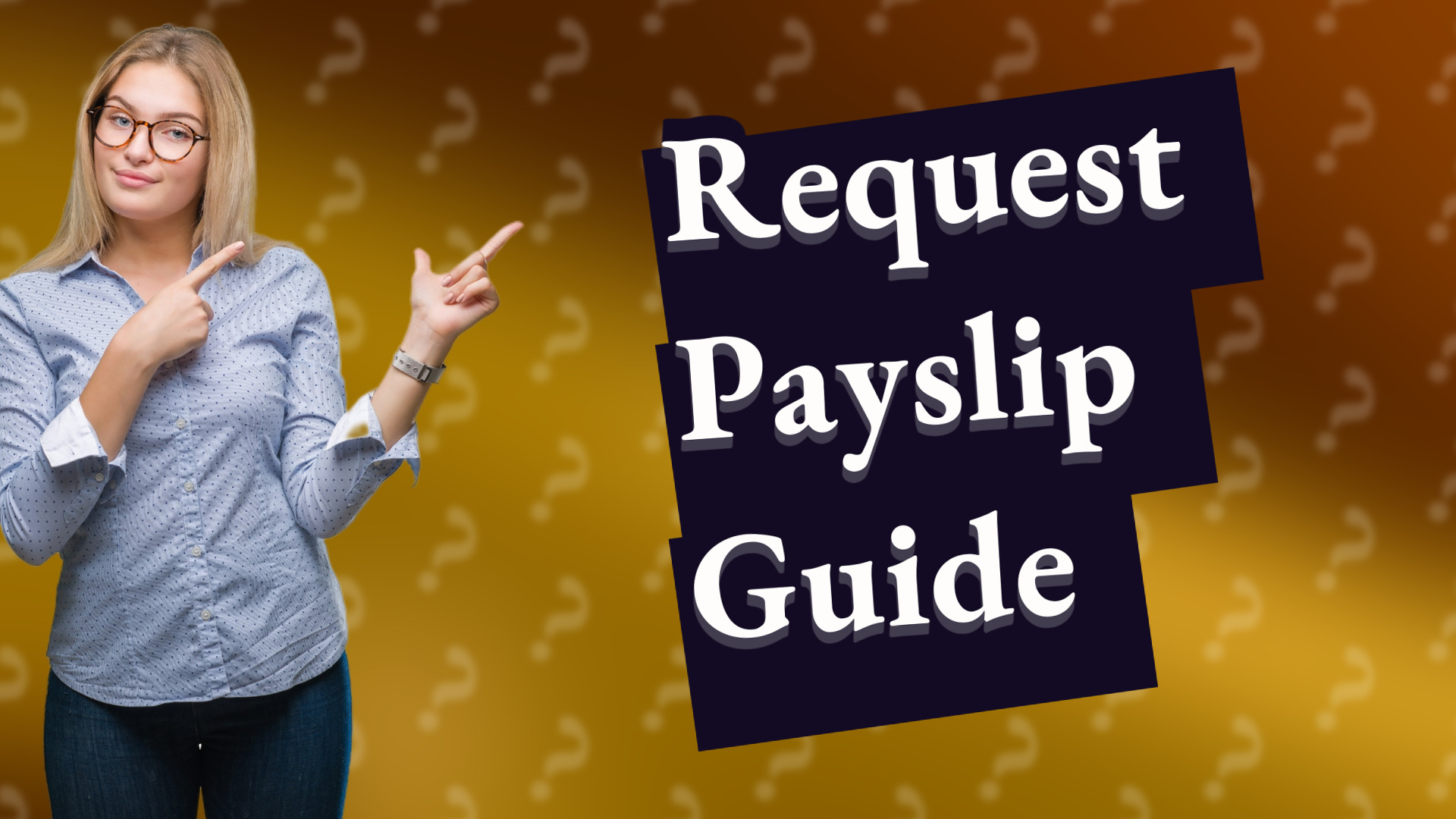Request Payslip Guide
