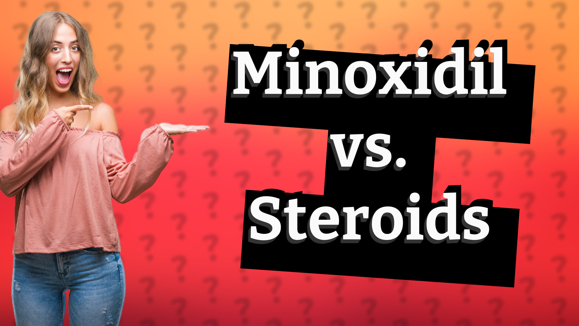 Minoxidil vs. Steroids