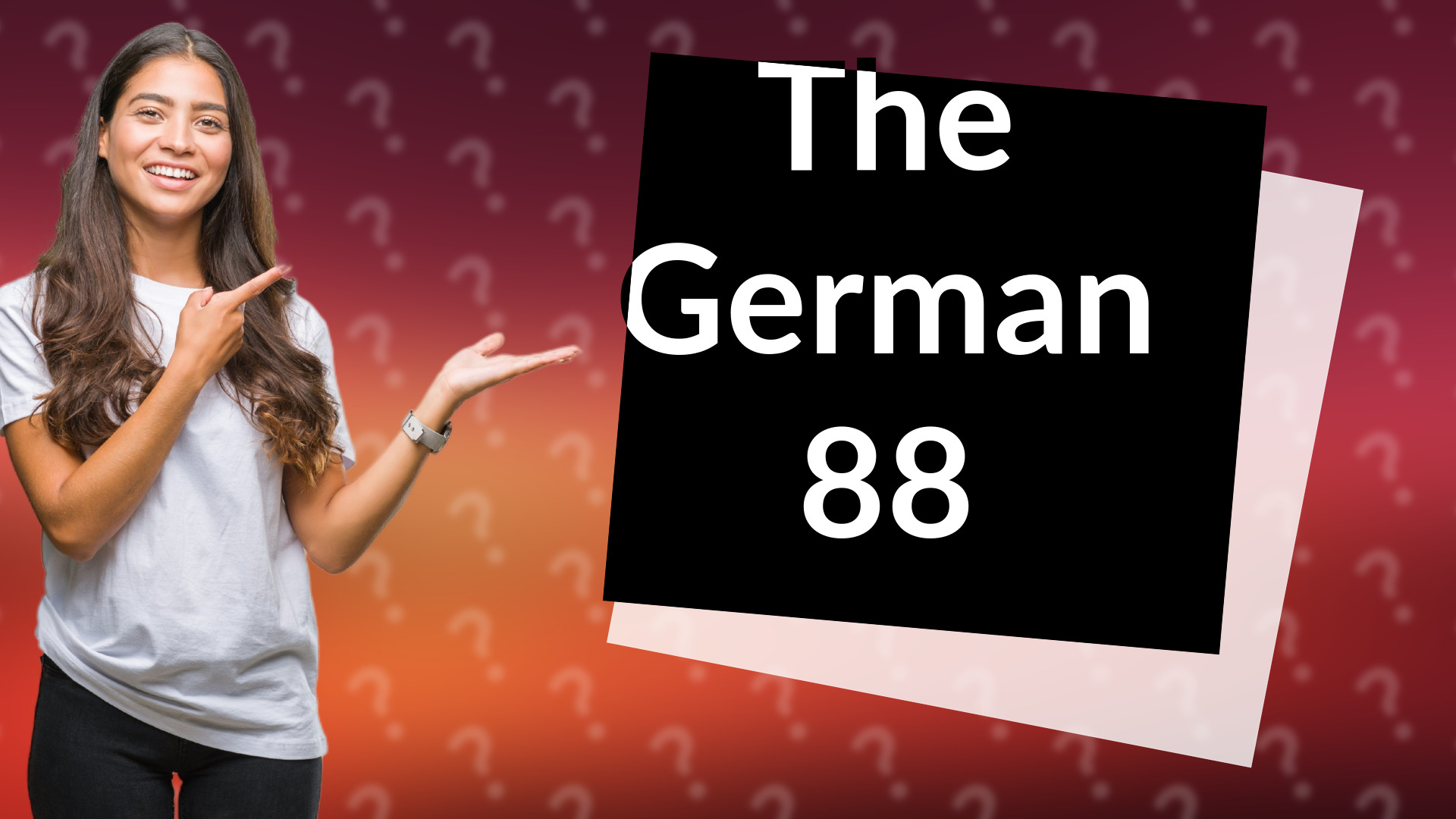 The German 88