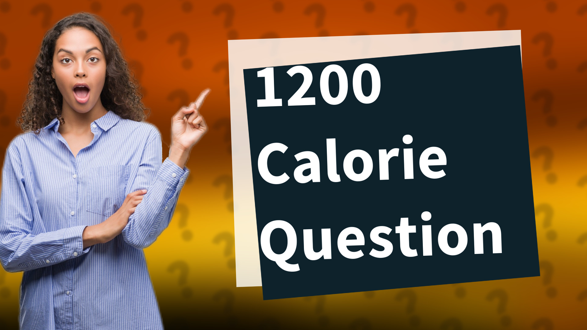 1200 Calorie Question