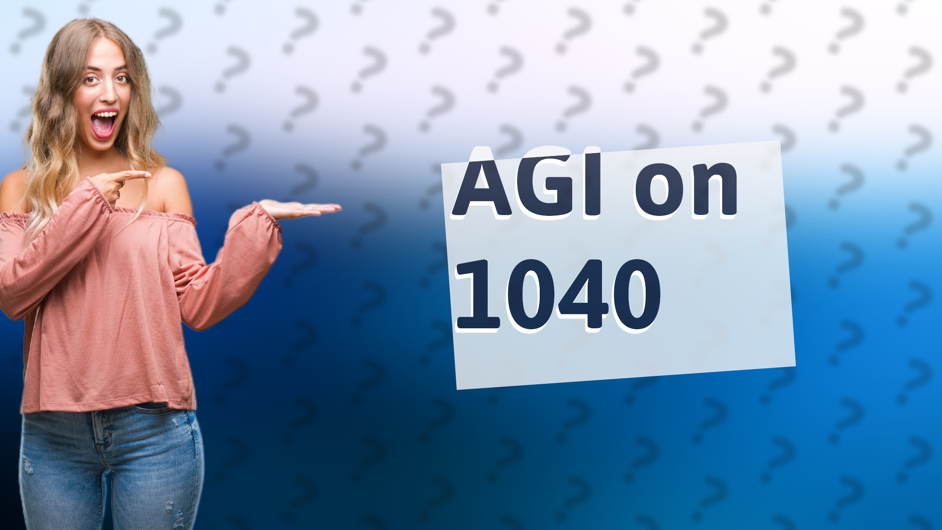 AGI on 1040