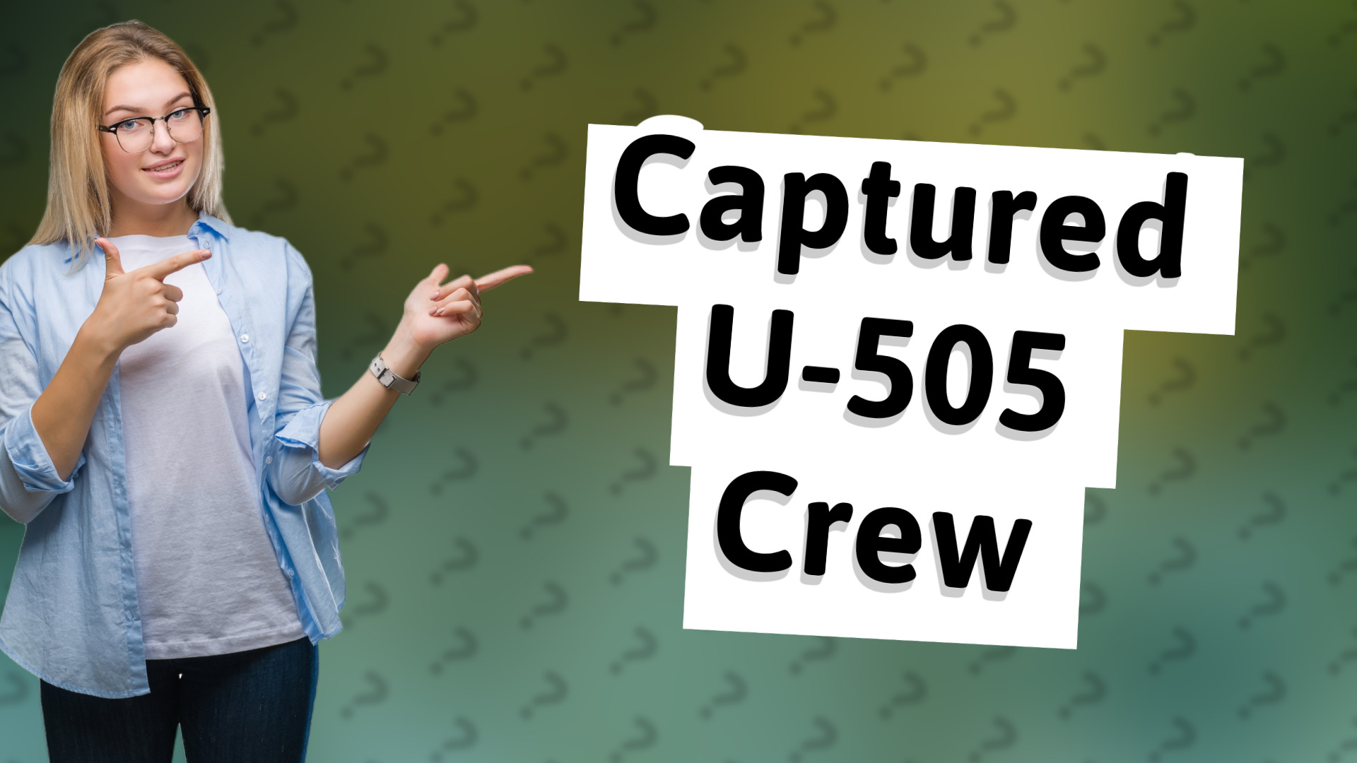 Captured U-505 Crew