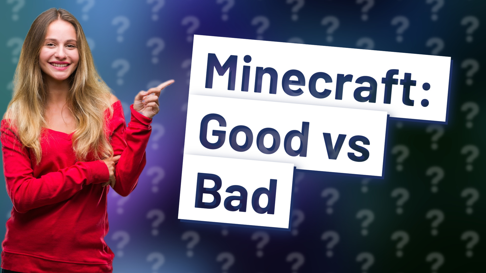 Minecraft: Good vs Bad