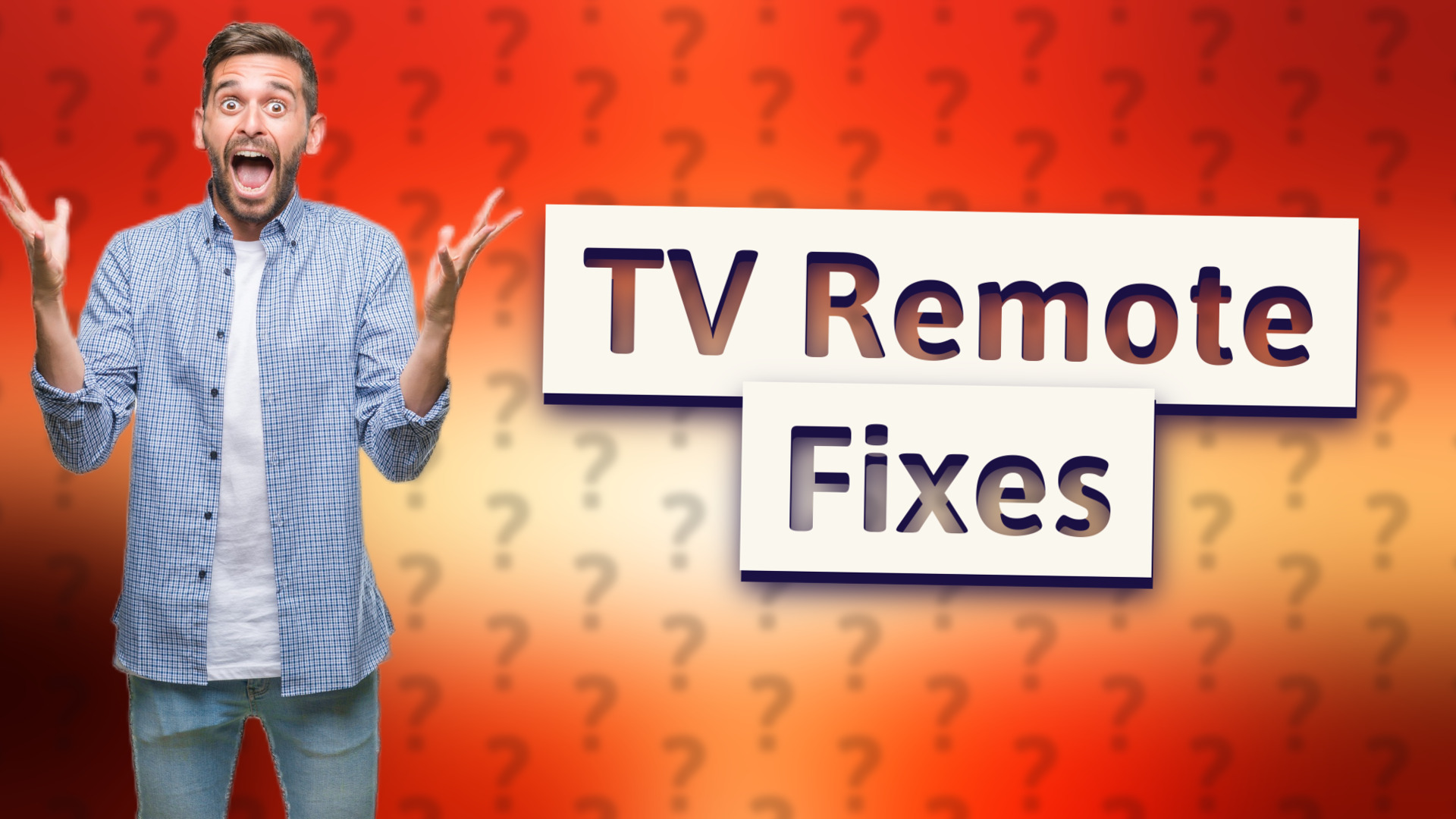 TV Remote Fixes