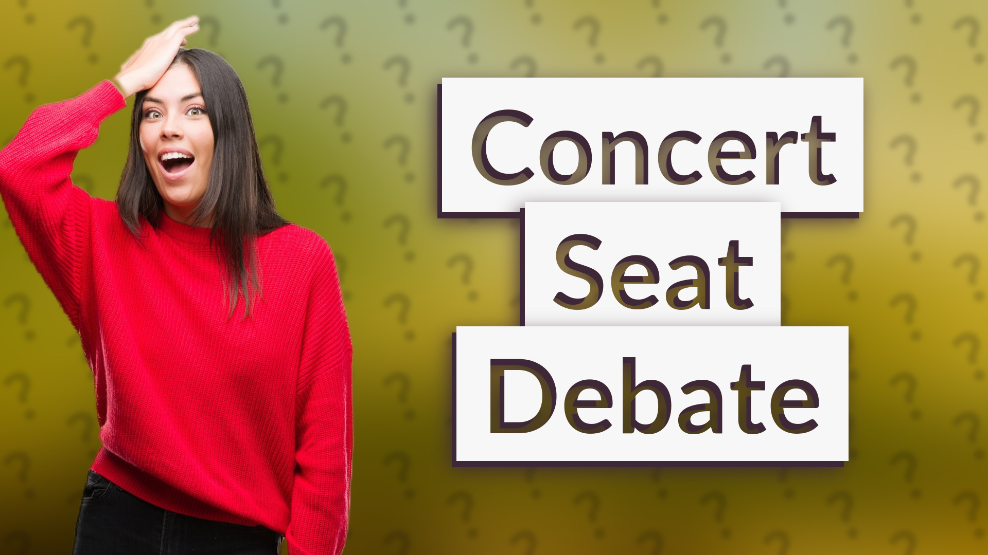 Concert Seat Debate