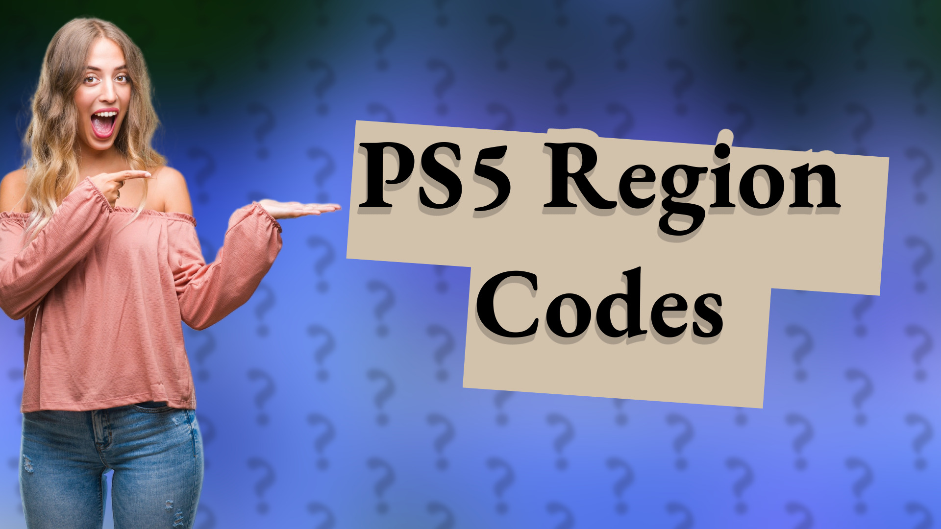 PS5 Region Codes