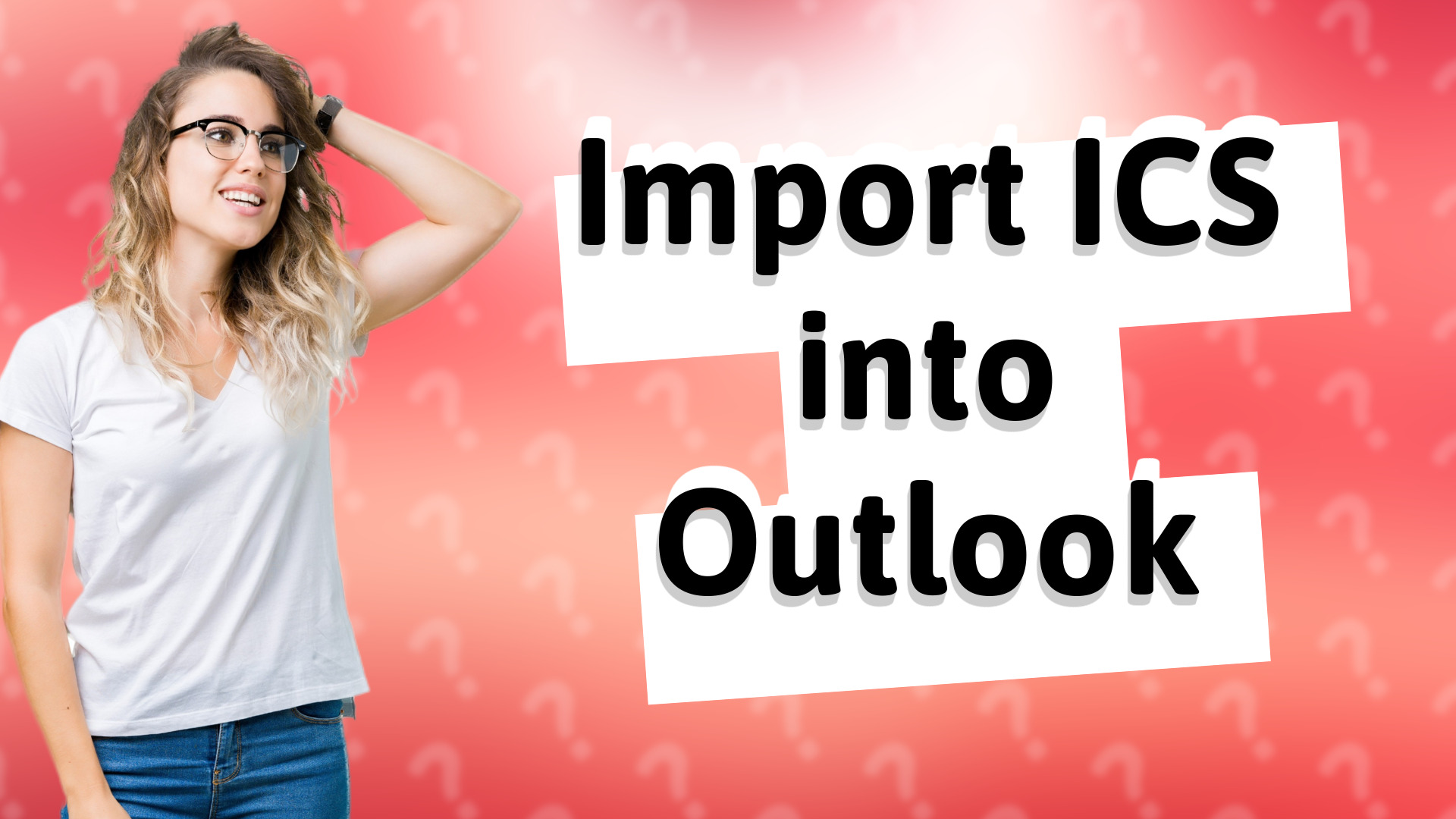 Import ICS into Outlook