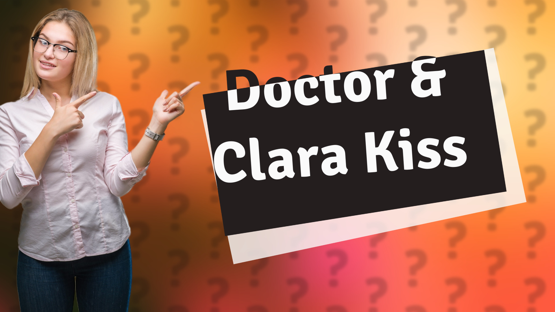 Doctor & Clara Kiss