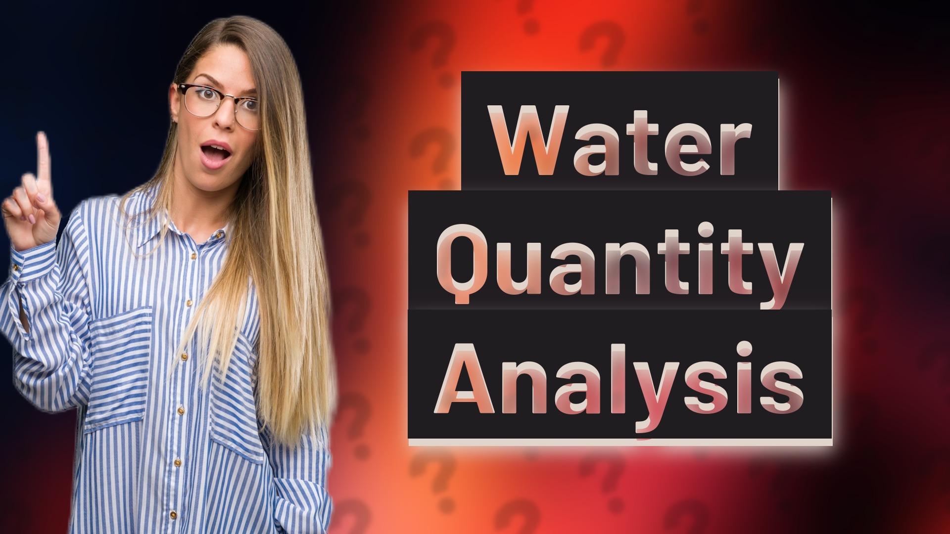 Water Quantity Analysis