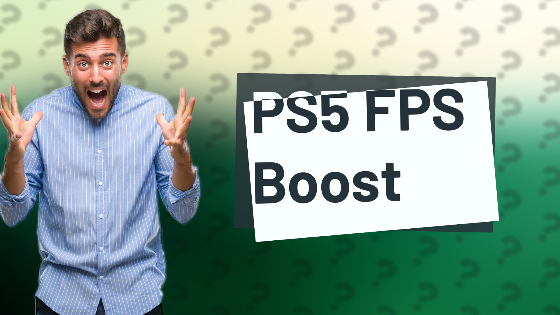 PS5 FPS Boost