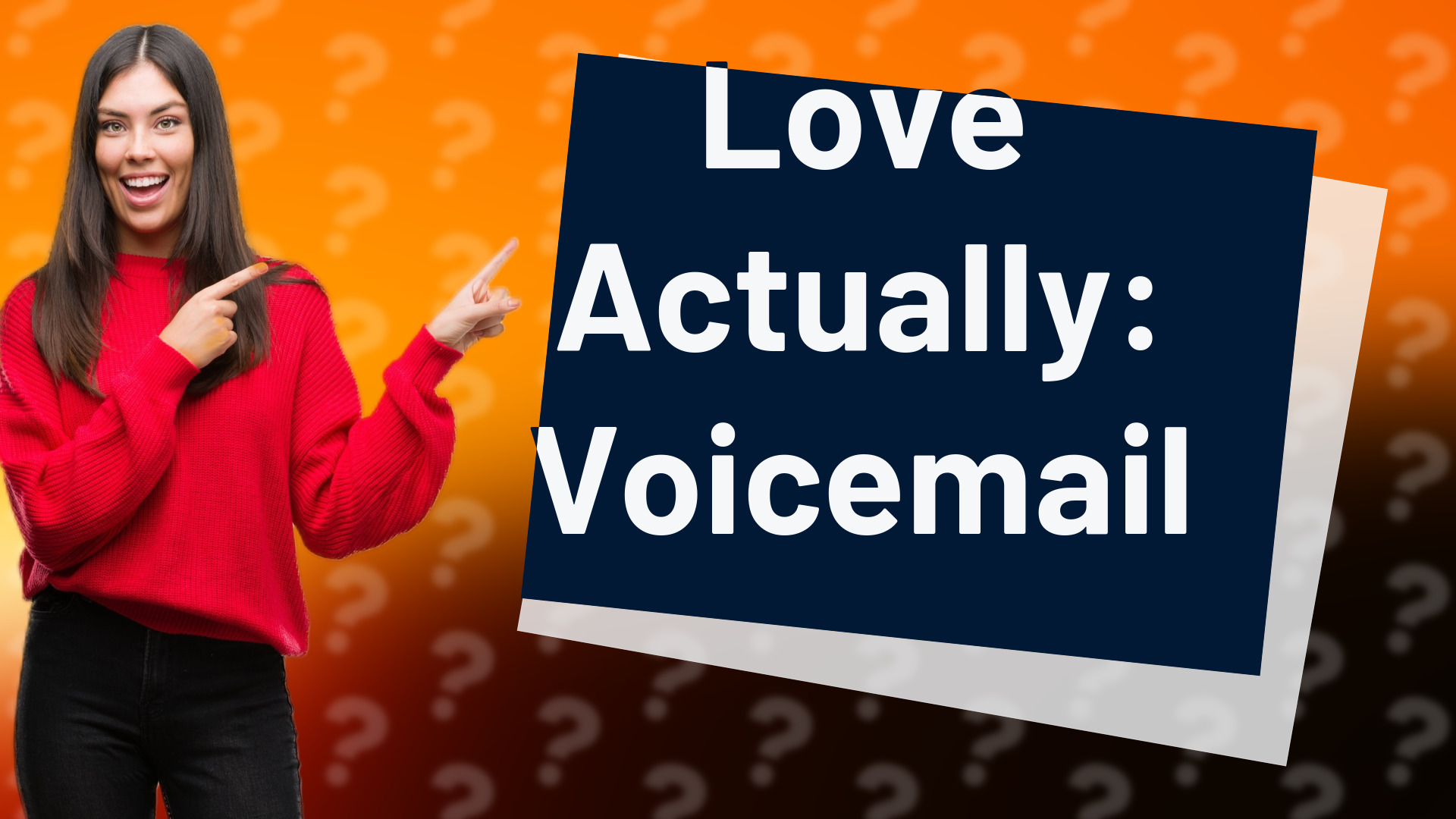 Love Actually: Voicemail