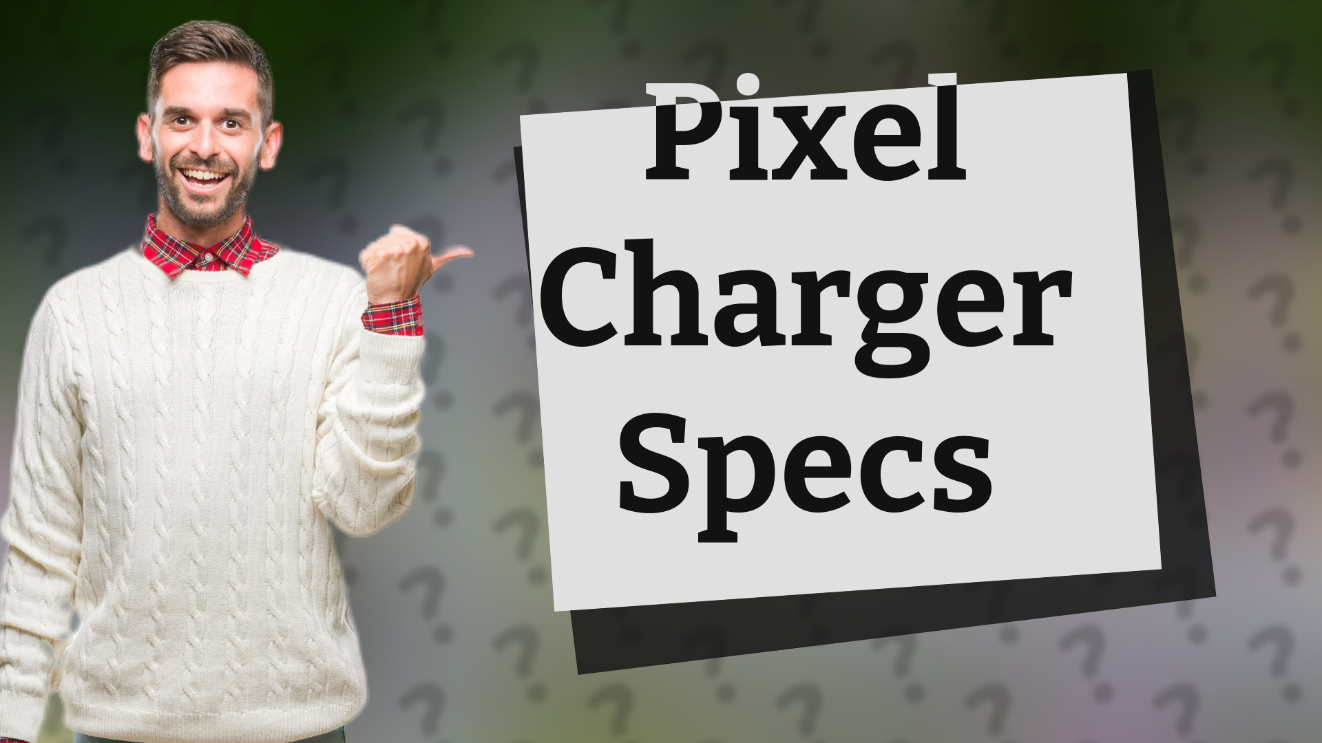 Pixel Charger Specs