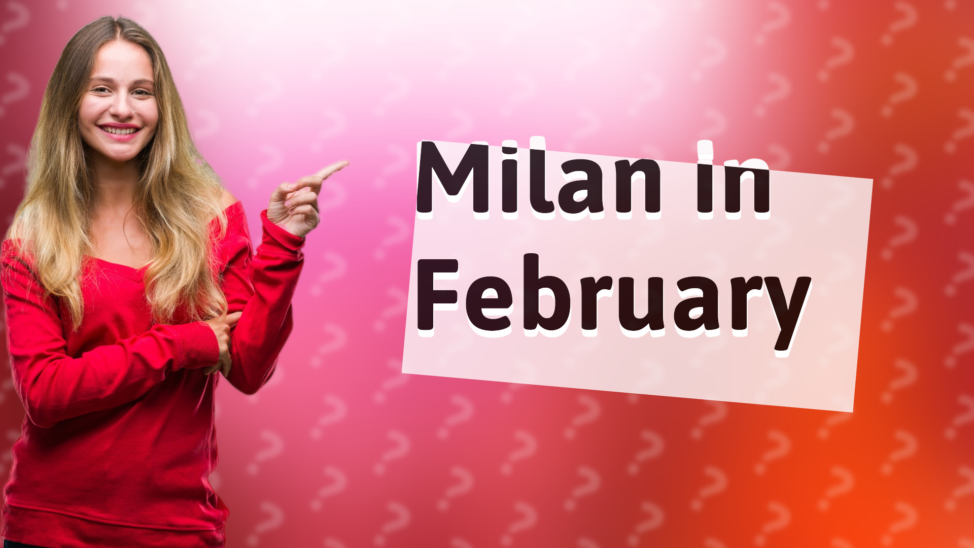 Milan in February