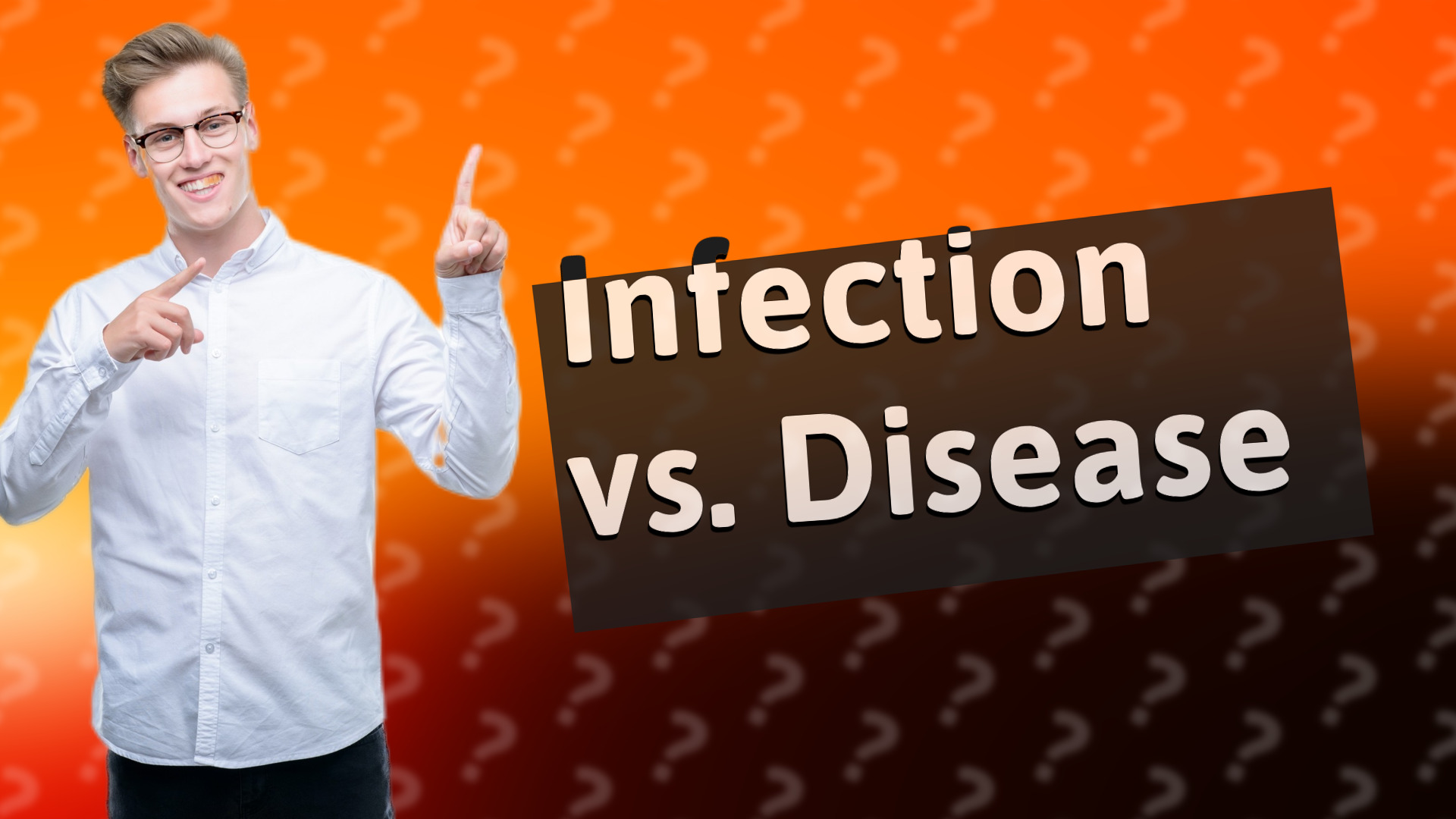 Infection vs. Disease