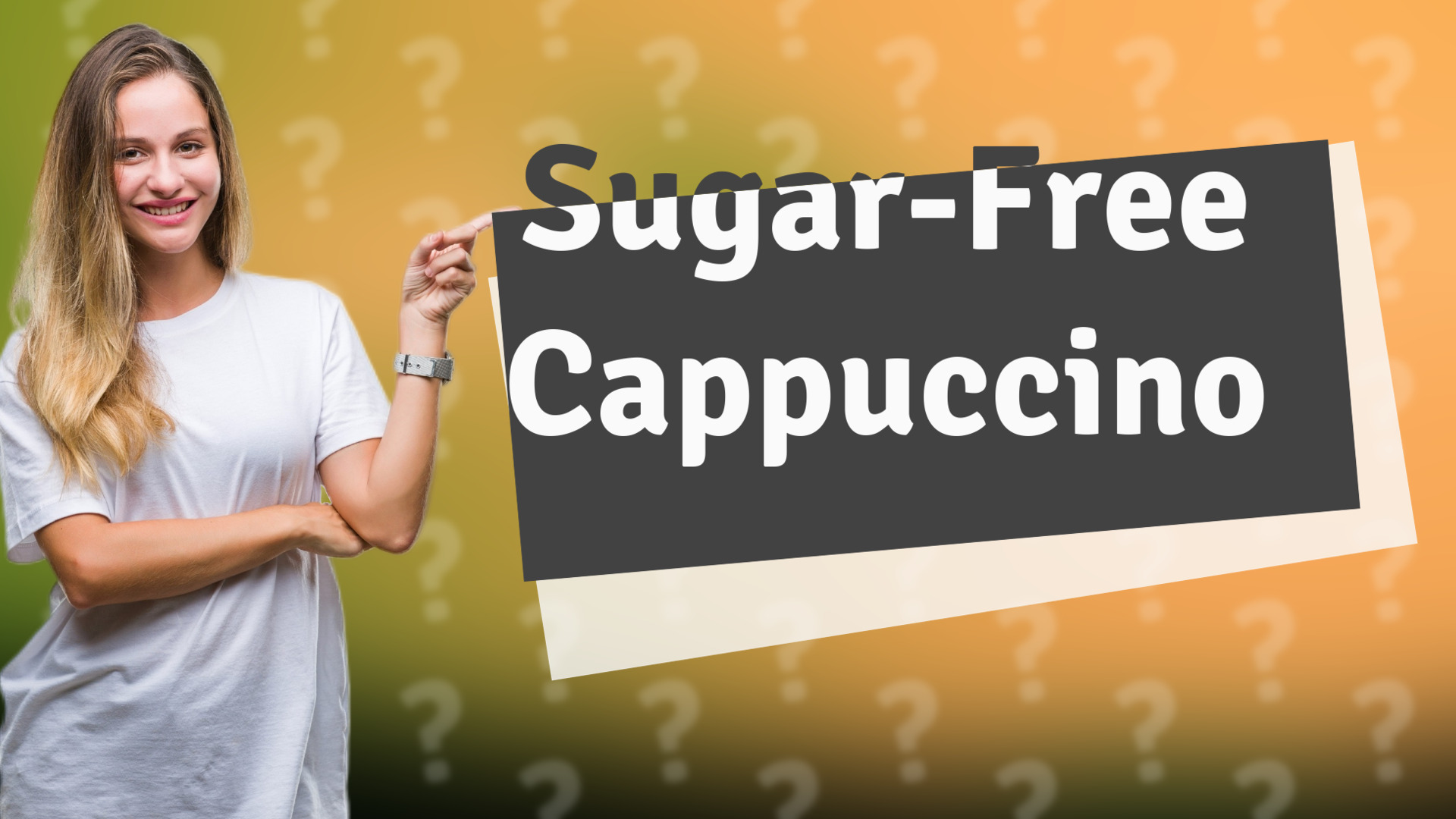 Sugar-Free Cappuccino