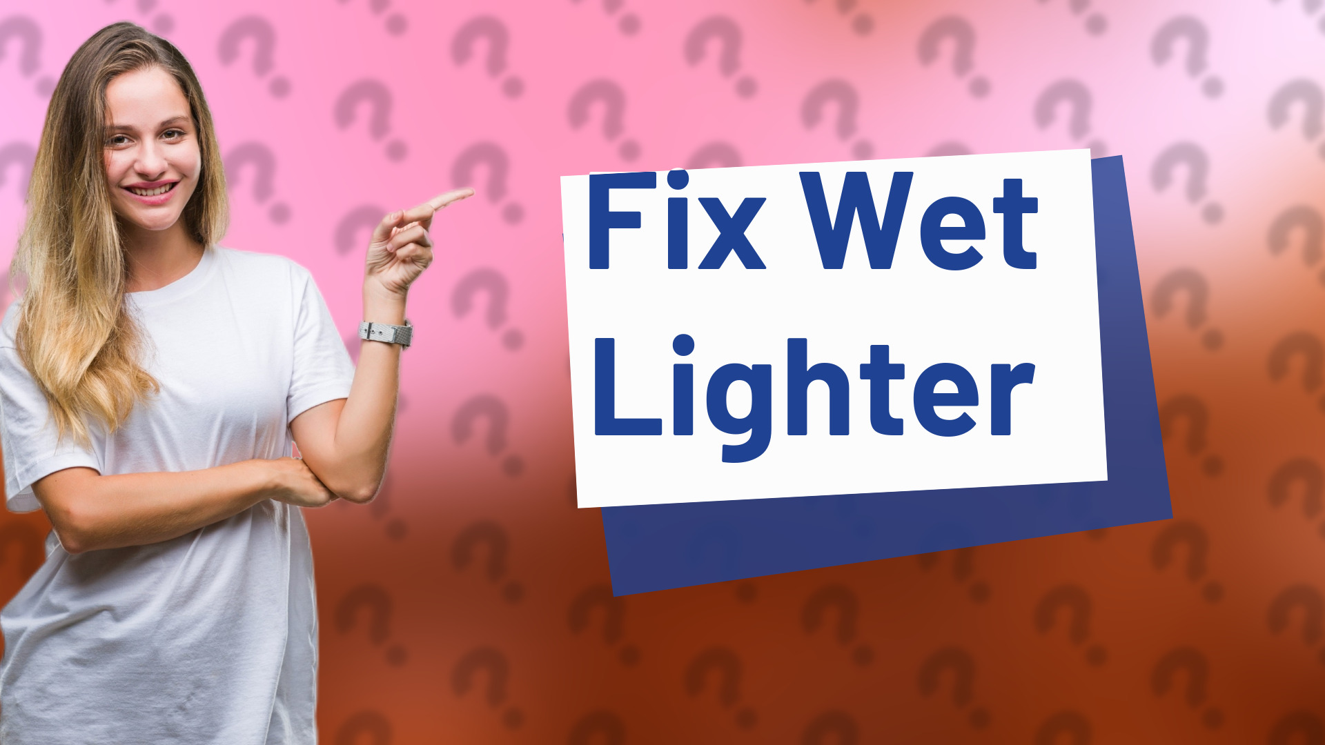 Fix Wet Lighter