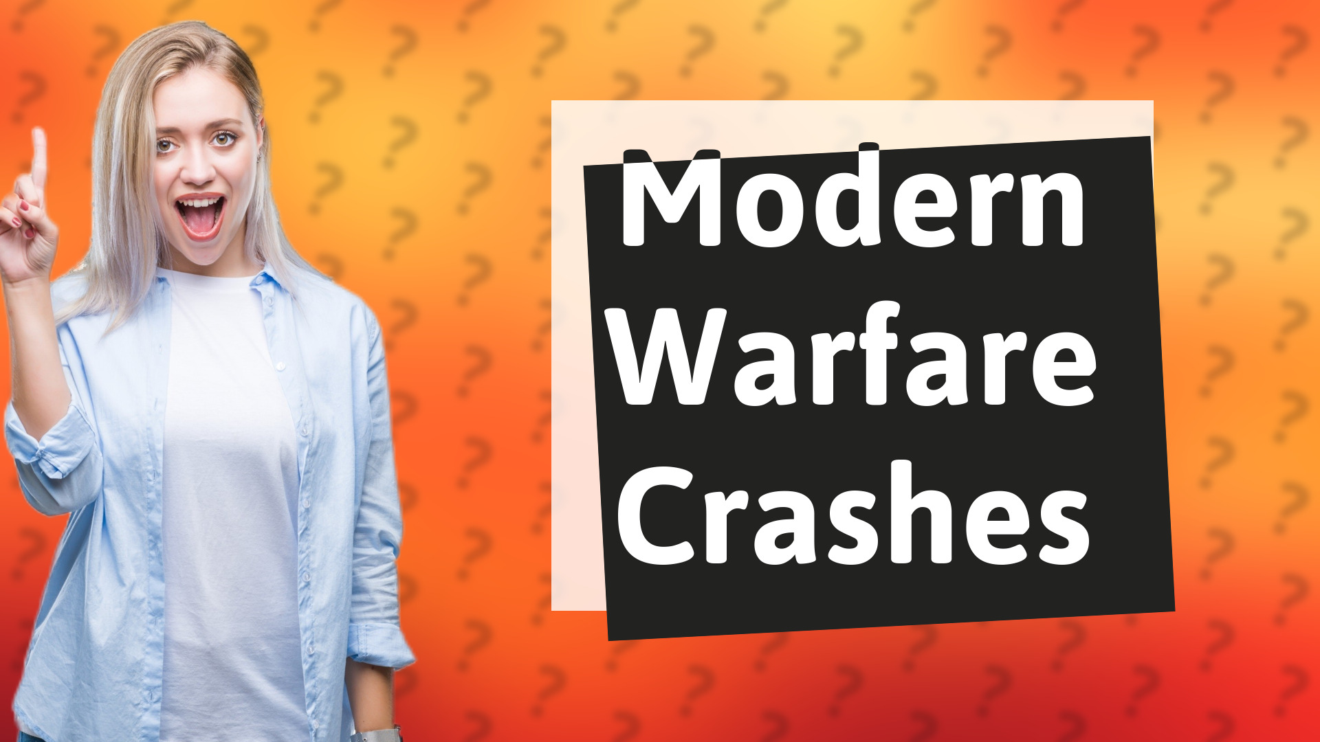 Modern Warfare Crashes