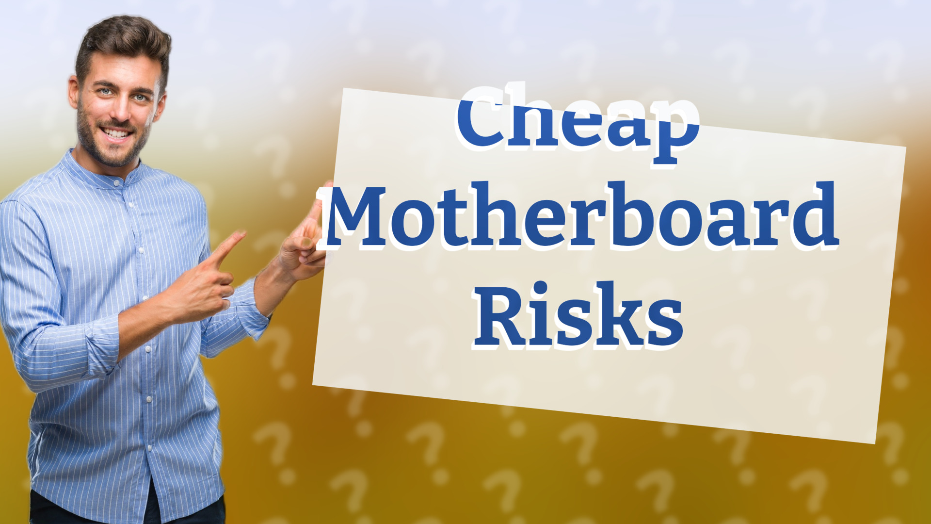 Cheap Motherboard Risks