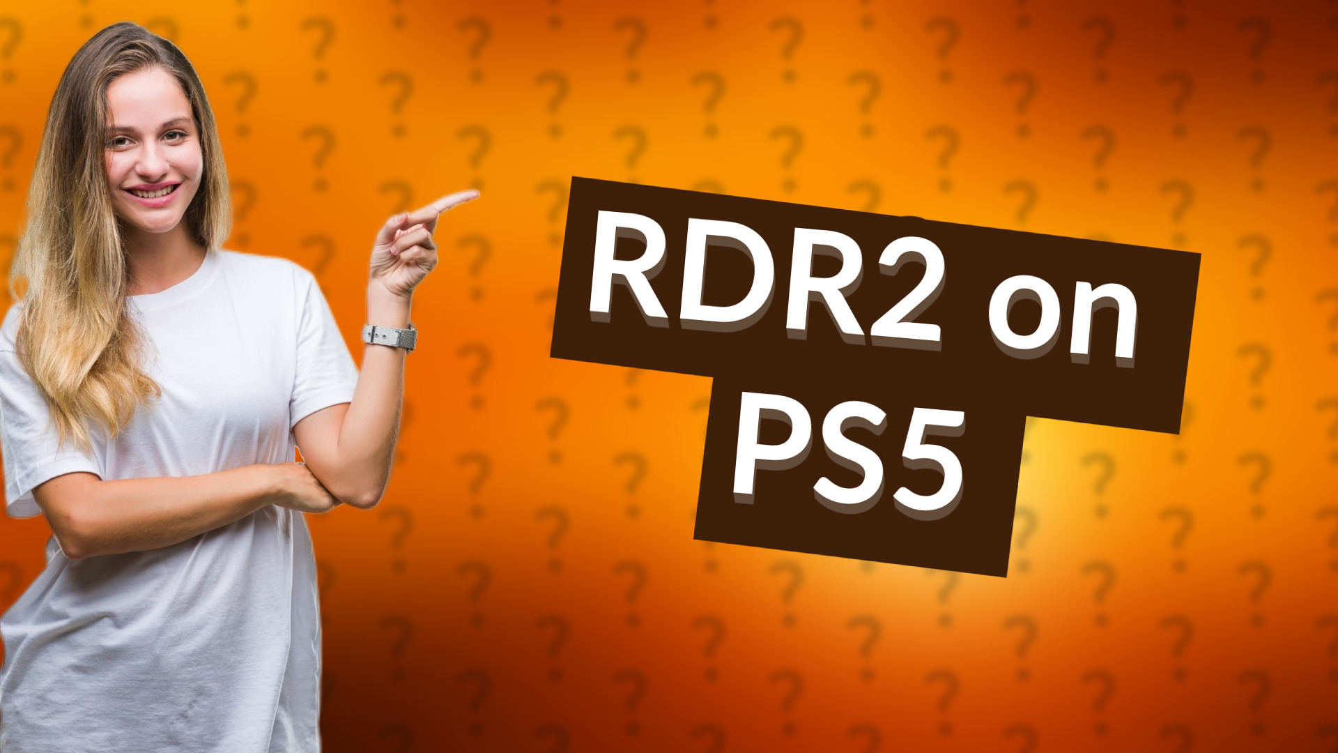 RDR2 on PS5
