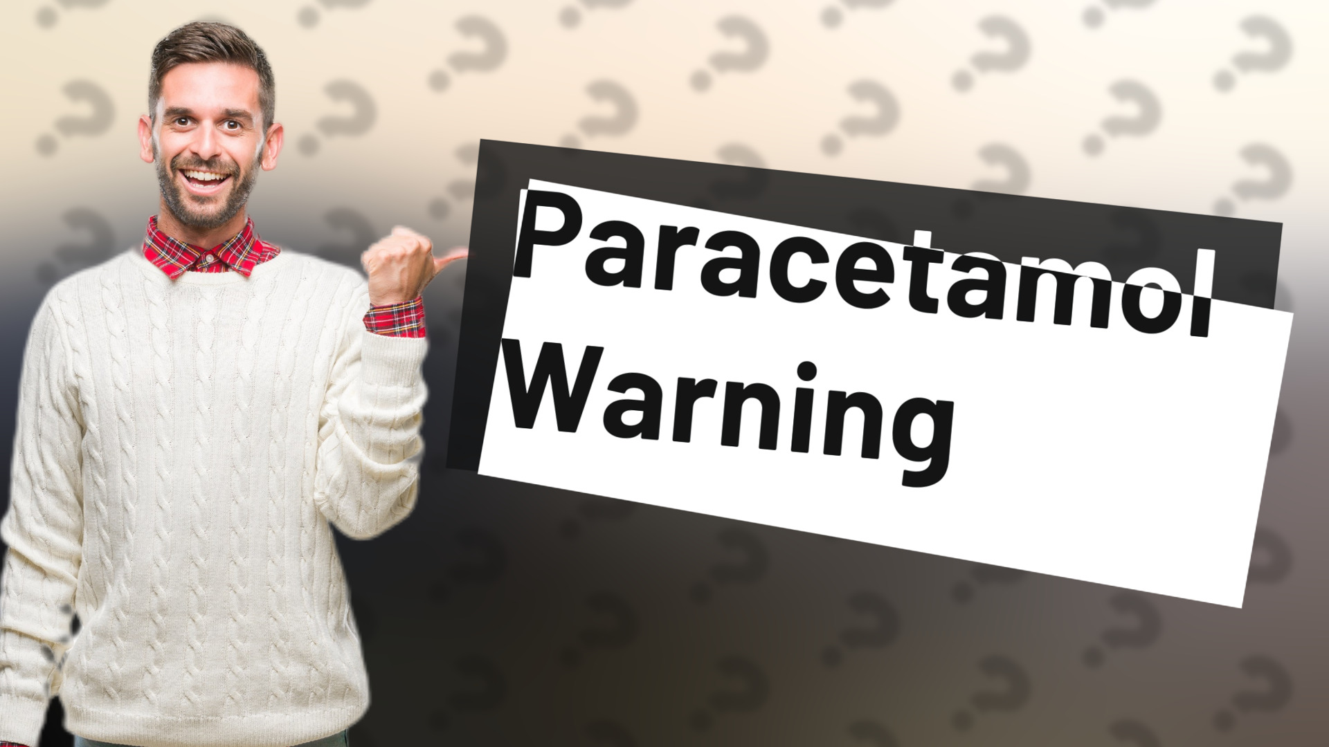 Paracetamol Warning