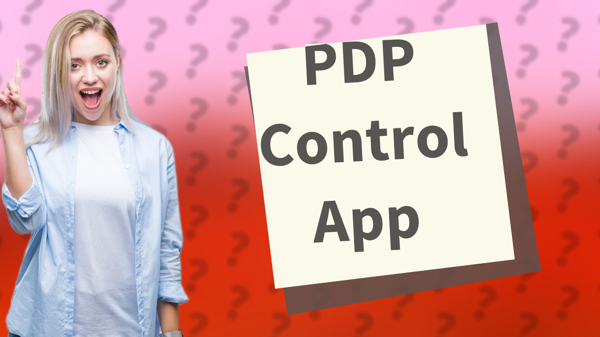PDP Control App