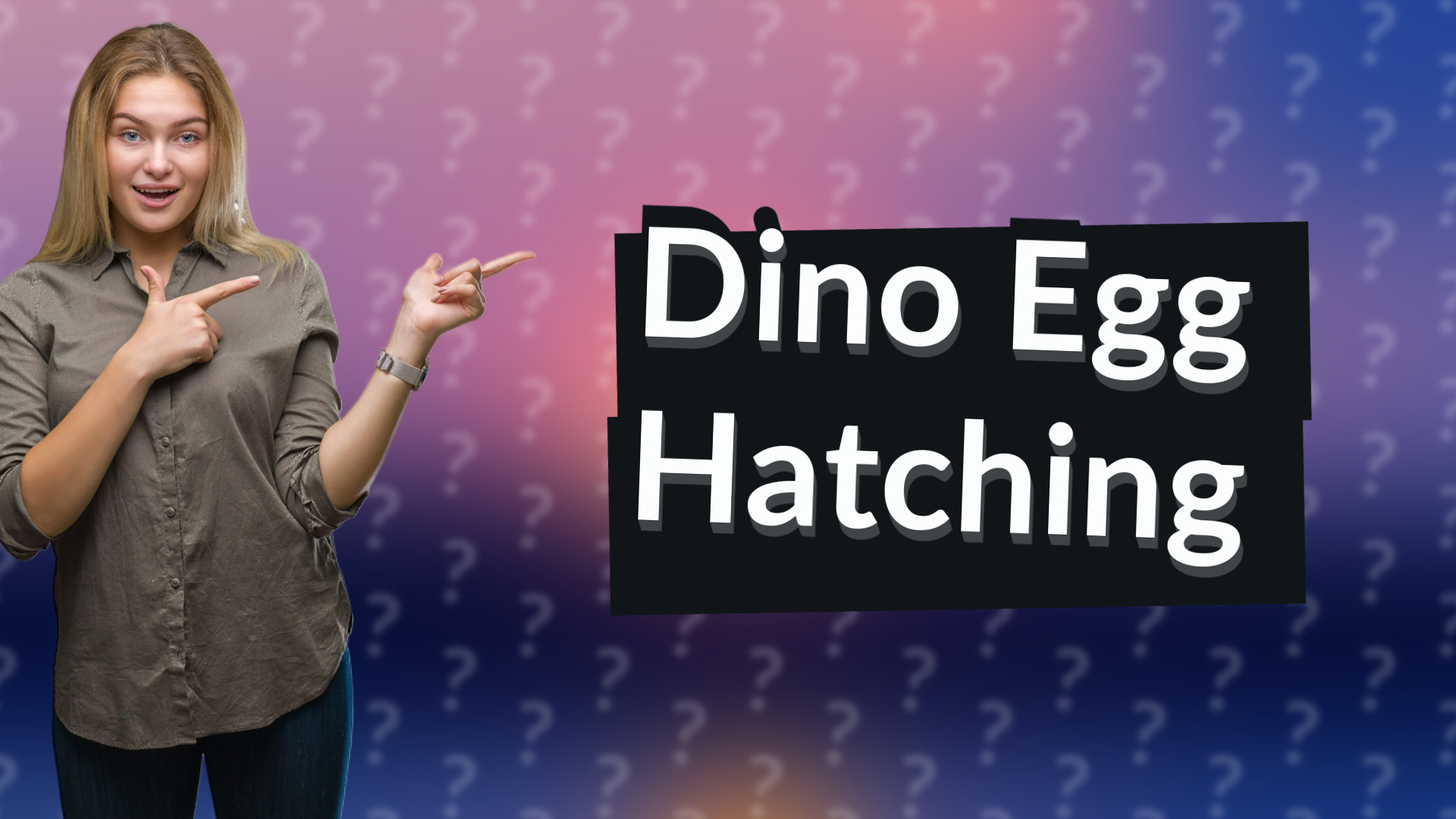 Dino Egg Hatching