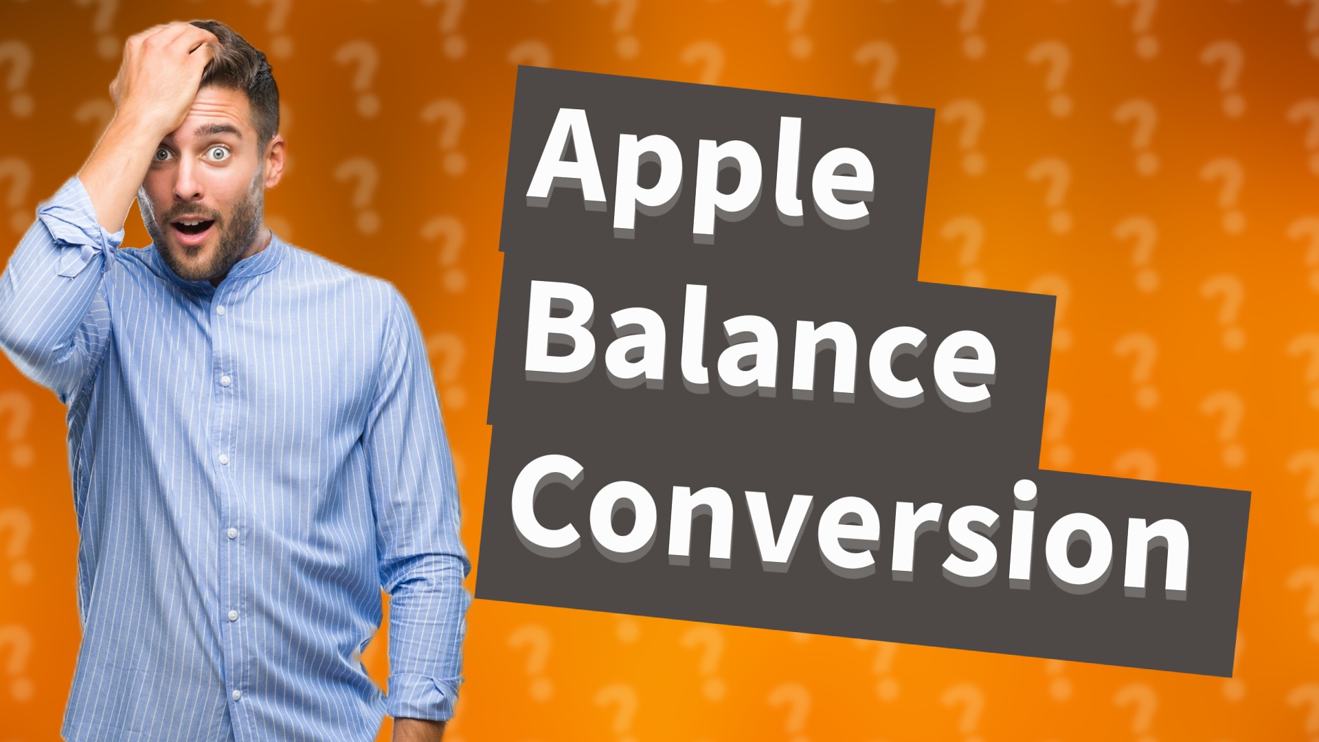 Apple Balance Conversion